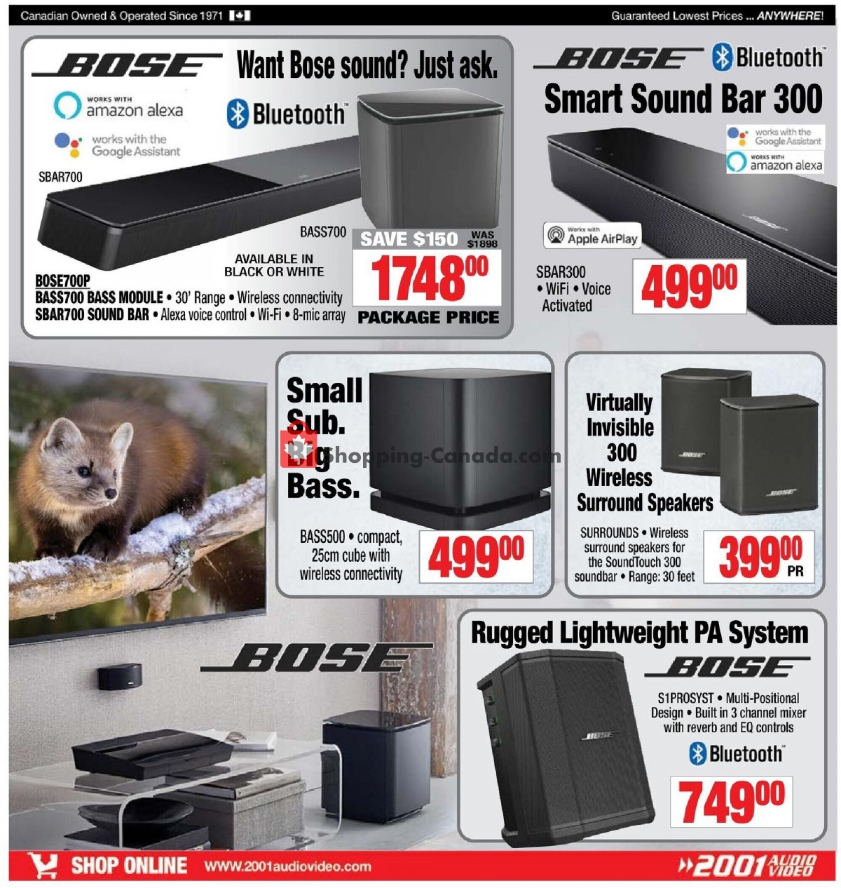 2001 Audio Video flyer from Friday April 2, 2021 to Thursday April 8, 2021 - page 13