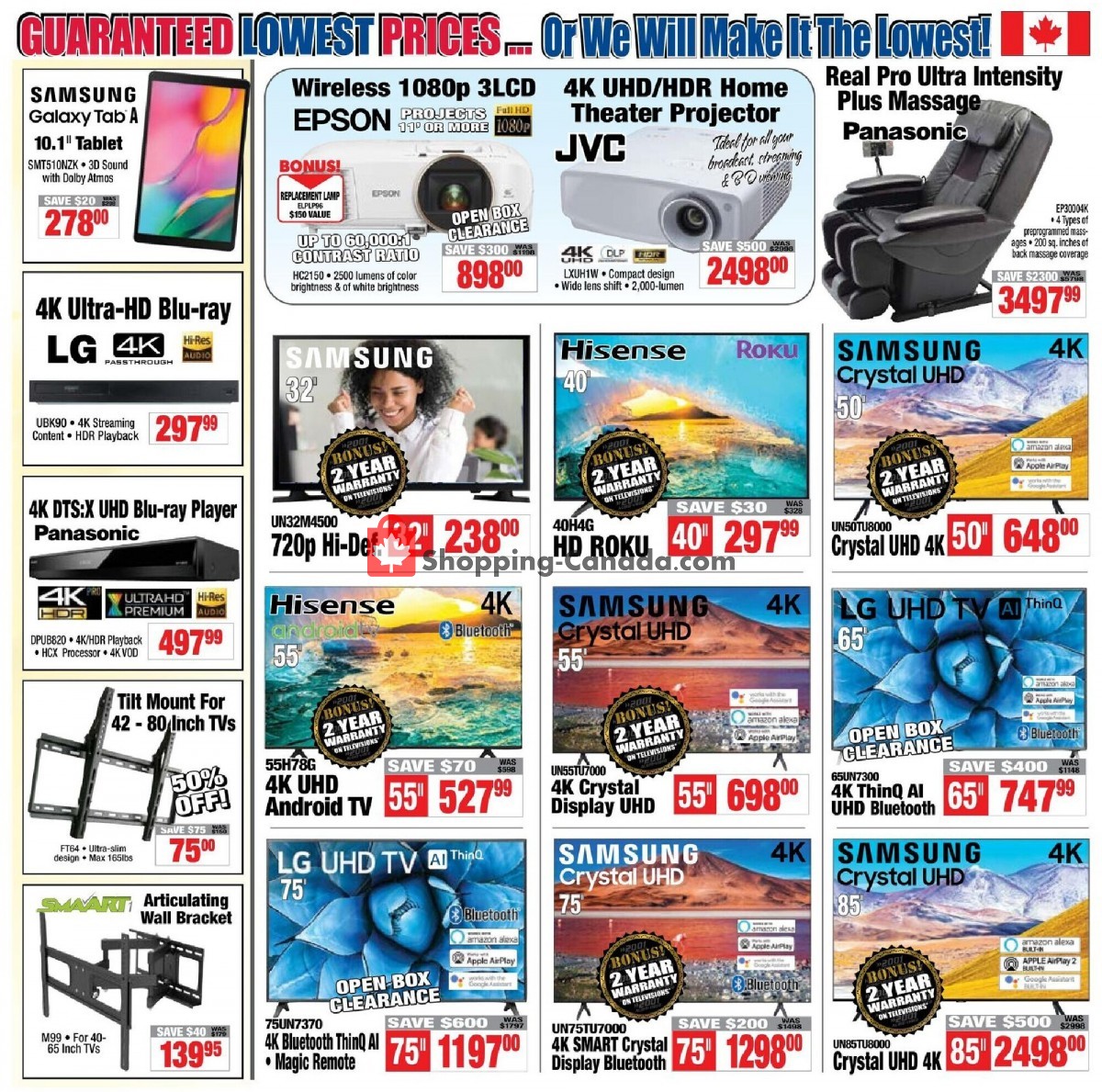 2001 Audio Video flyer from Friday April 2, 2021 to Thursday April 8, 2021 - page 2