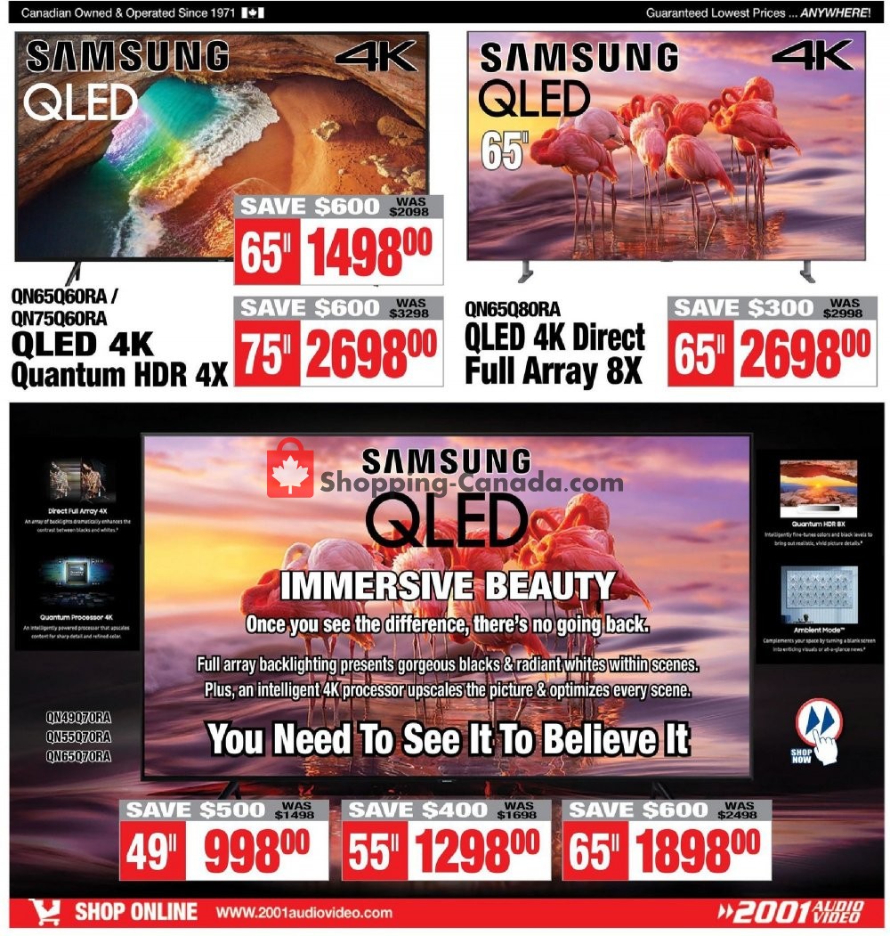 2001 Audio Video flyer from Friday November 8, 2019 to Thursday November 14, 2019 - page 9