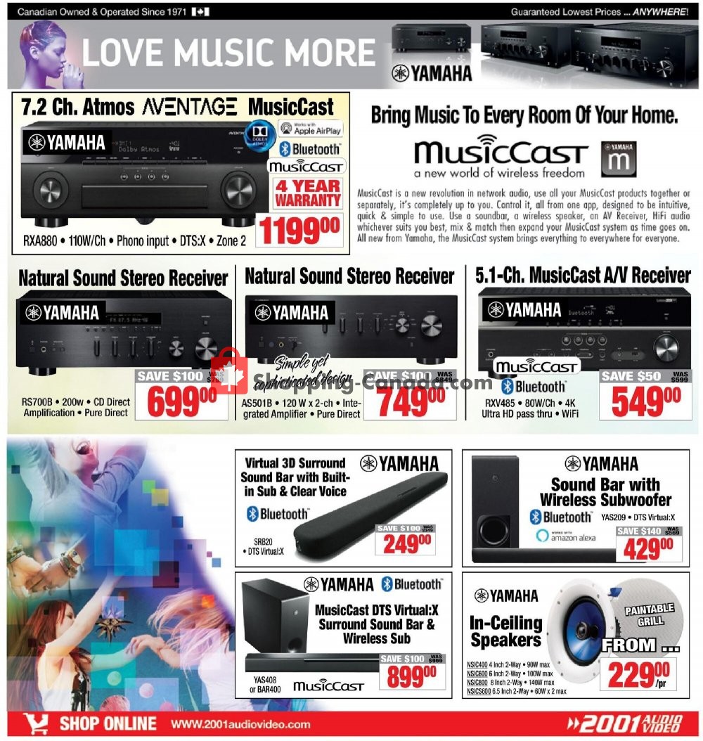 2001 Audio Video flyer from Friday October 16, 2020 to Thursday October 22, 2020 - page 10