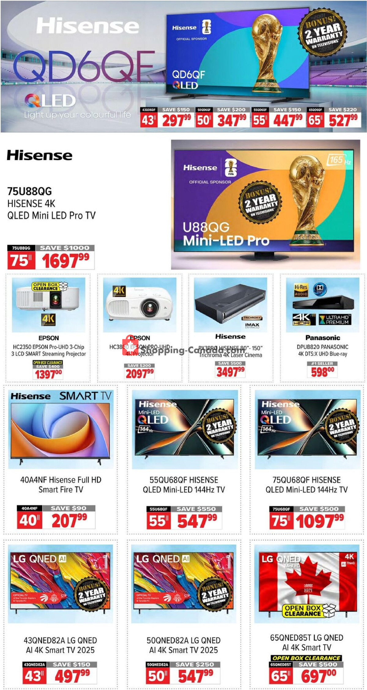 2001 Audio Video flyer from Friday April 17, 2026 to Thursday April 23, 2026 - page 2