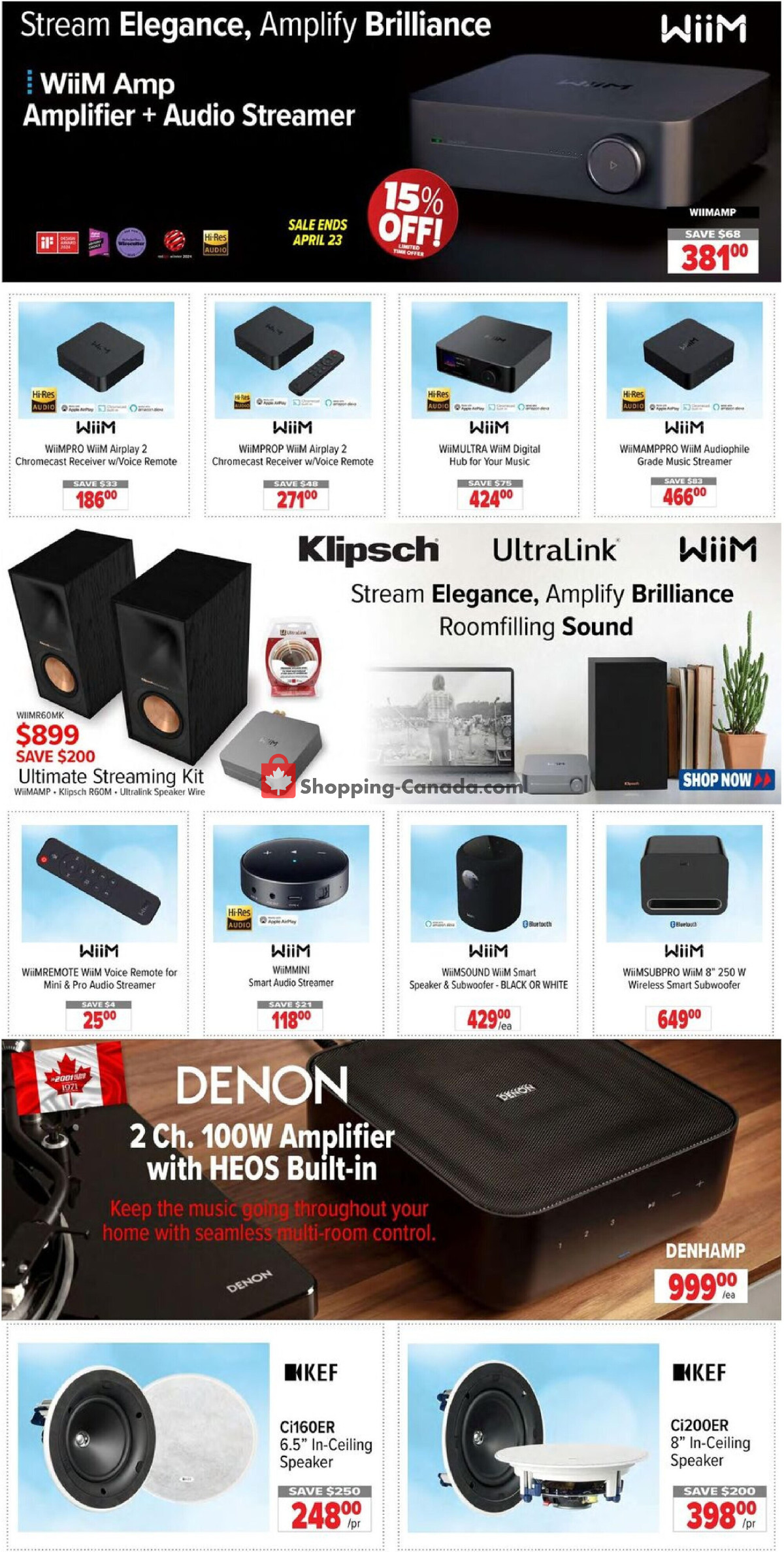 2001 Audio Video flyer from Friday April 17, 2026 to Thursday April 23, 2026 - page 6