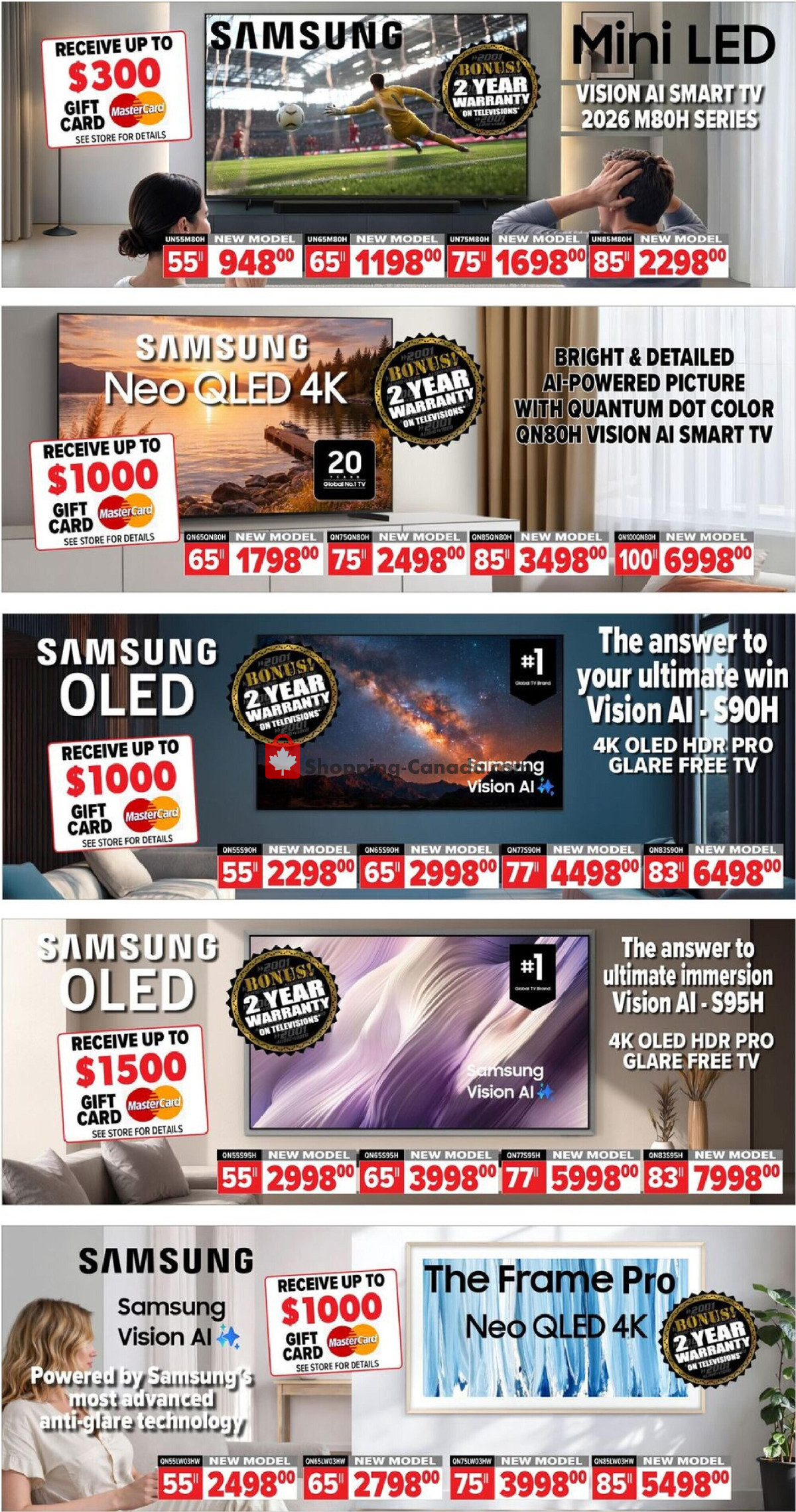 2001 Audio Video flyer from Friday April 24, 2026 to Thursday April 30, 2026 - page 2