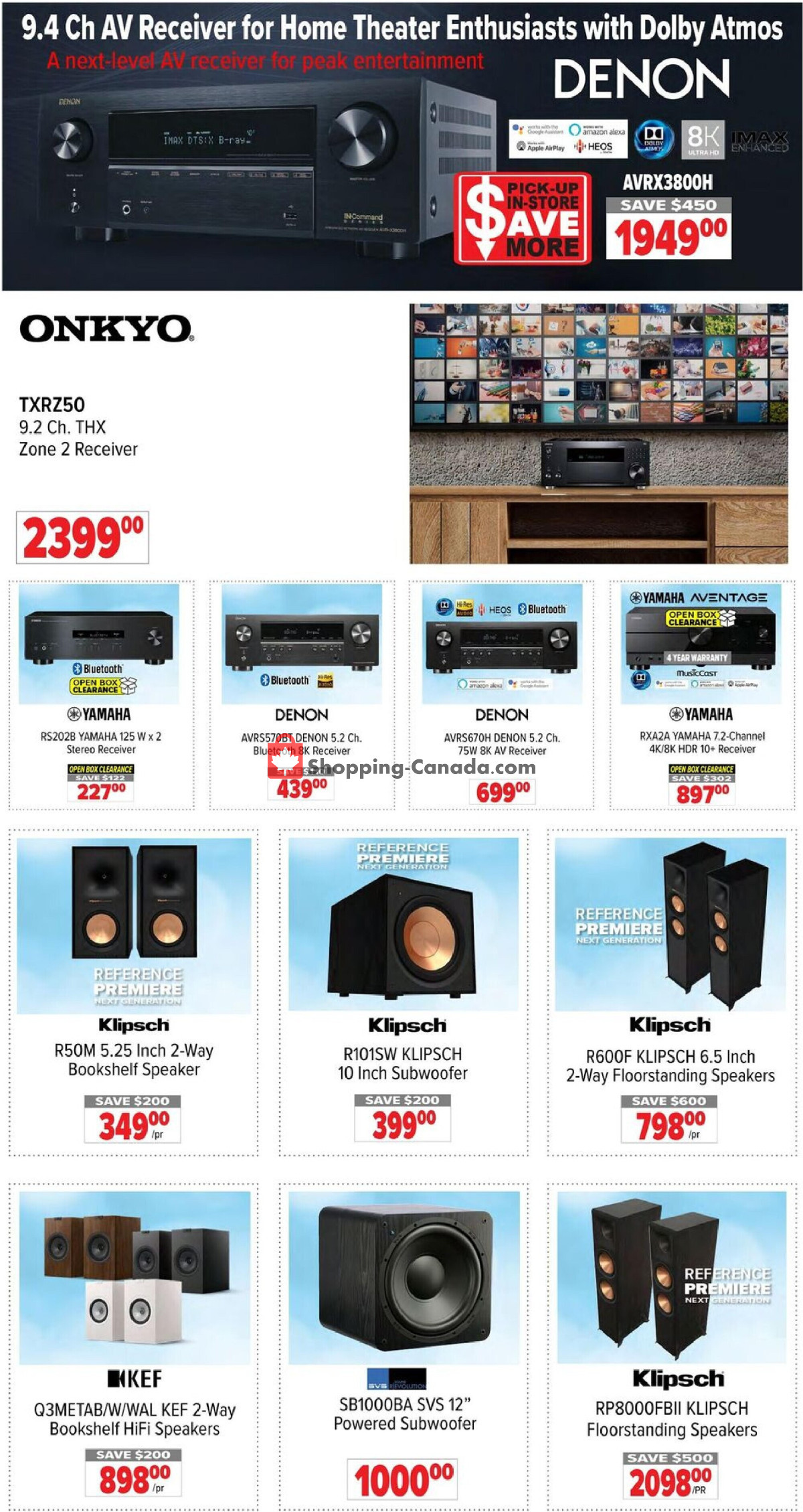 2001 Audio Video flyer from Friday April 24, 2026 to Thursday April 30, 2026 - page 4