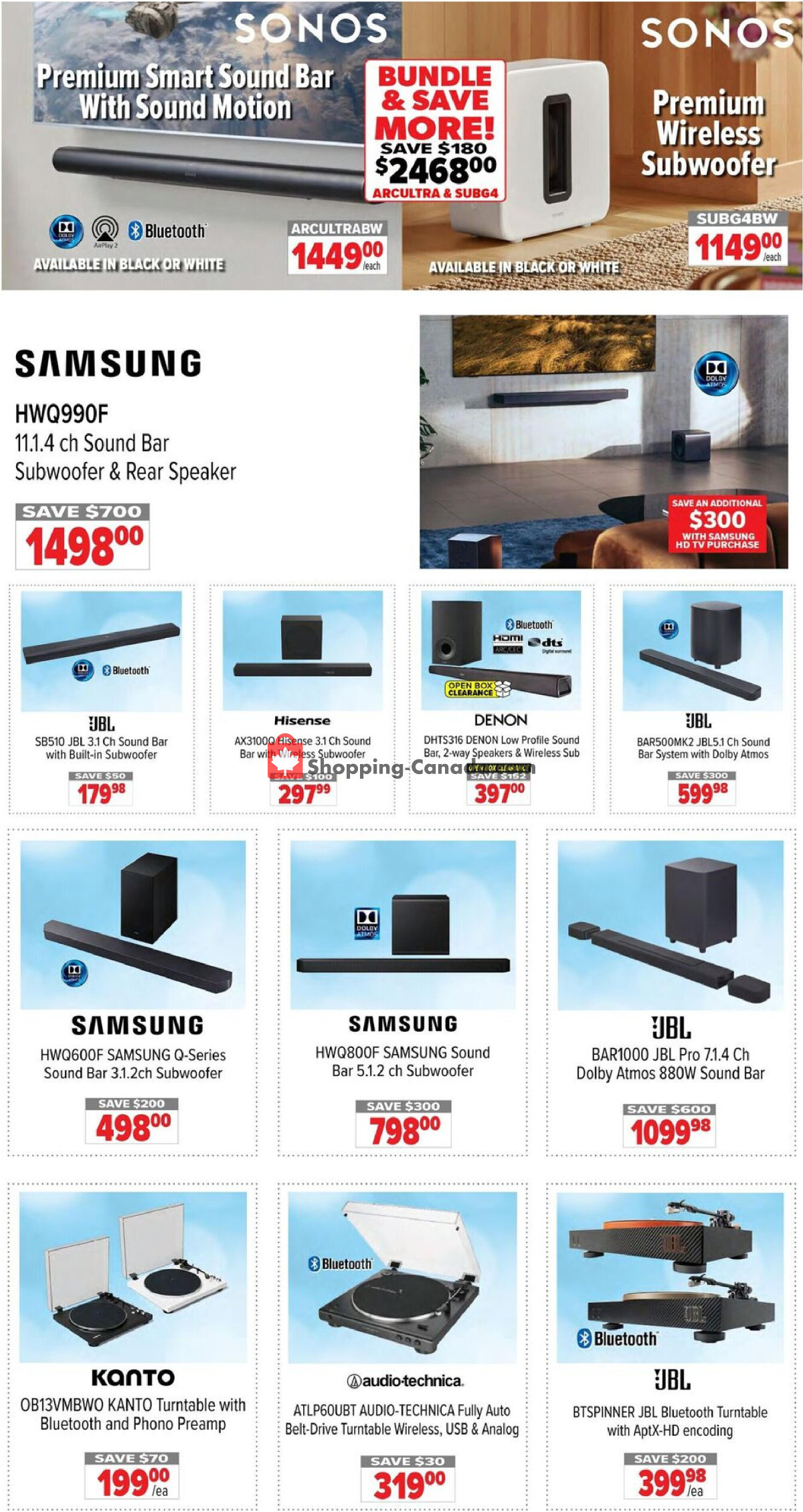 2001 Audio Video flyer from Friday April 24, 2026 to Thursday April 30, 2026 - page 5