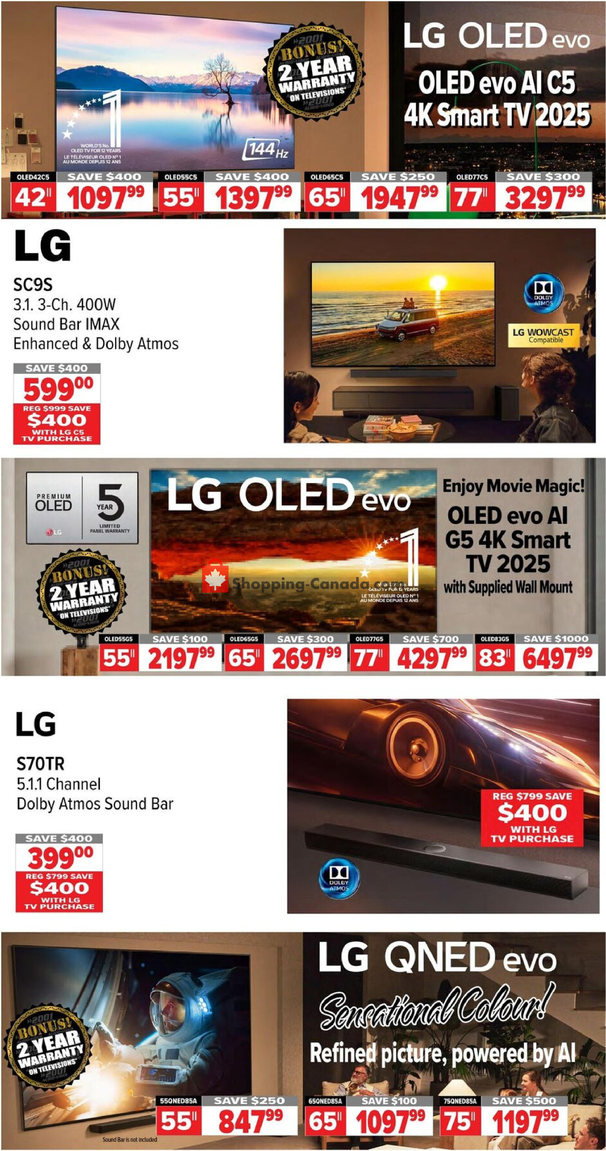 2001 Audio Video flyer from Friday April 24, 2026 to Thursday April 30, 2026 - page 8