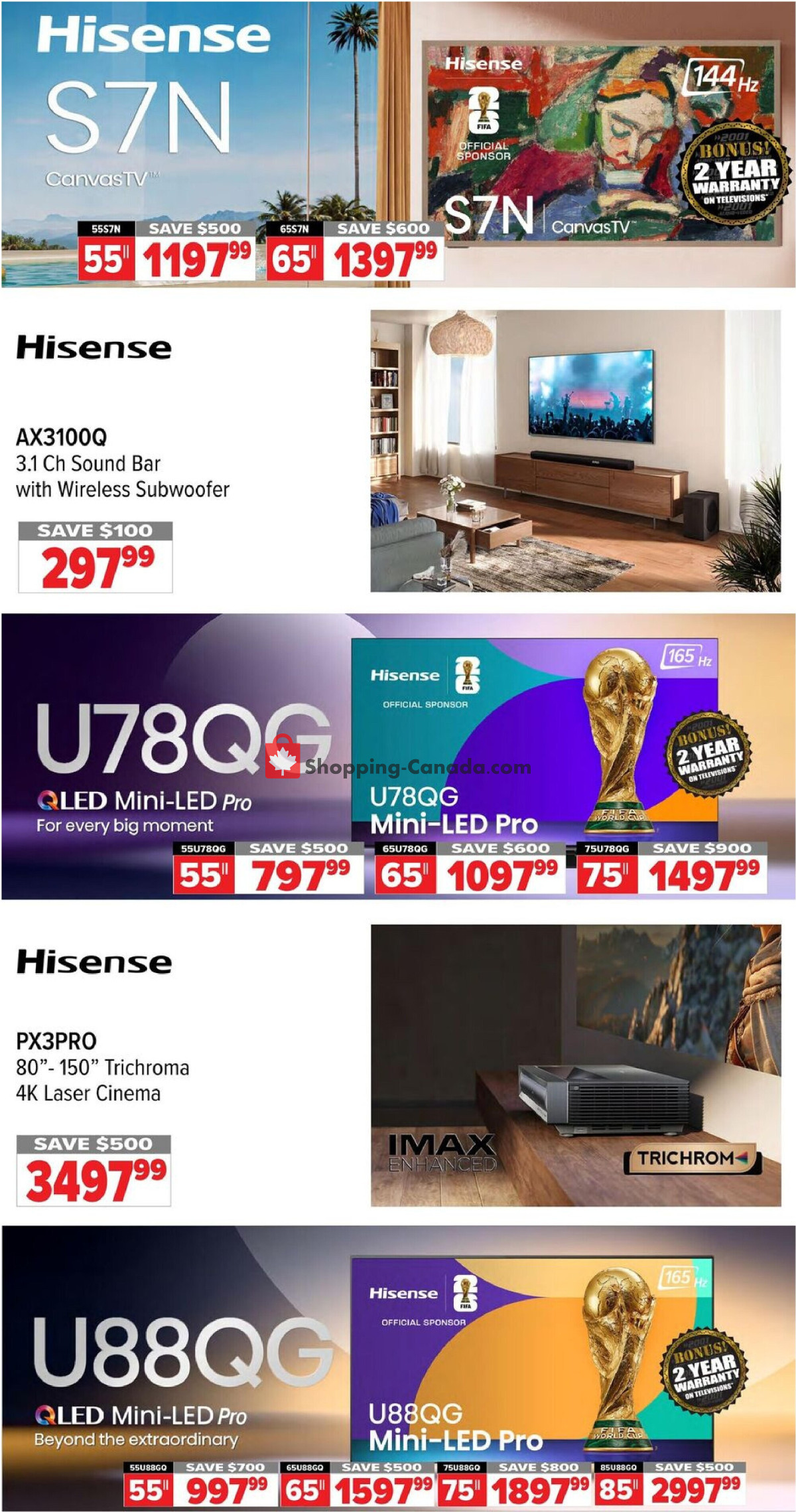 2001 Audio Video flyer from Friday April 24, 2026 to Thursday April 30, 2026 - page 9