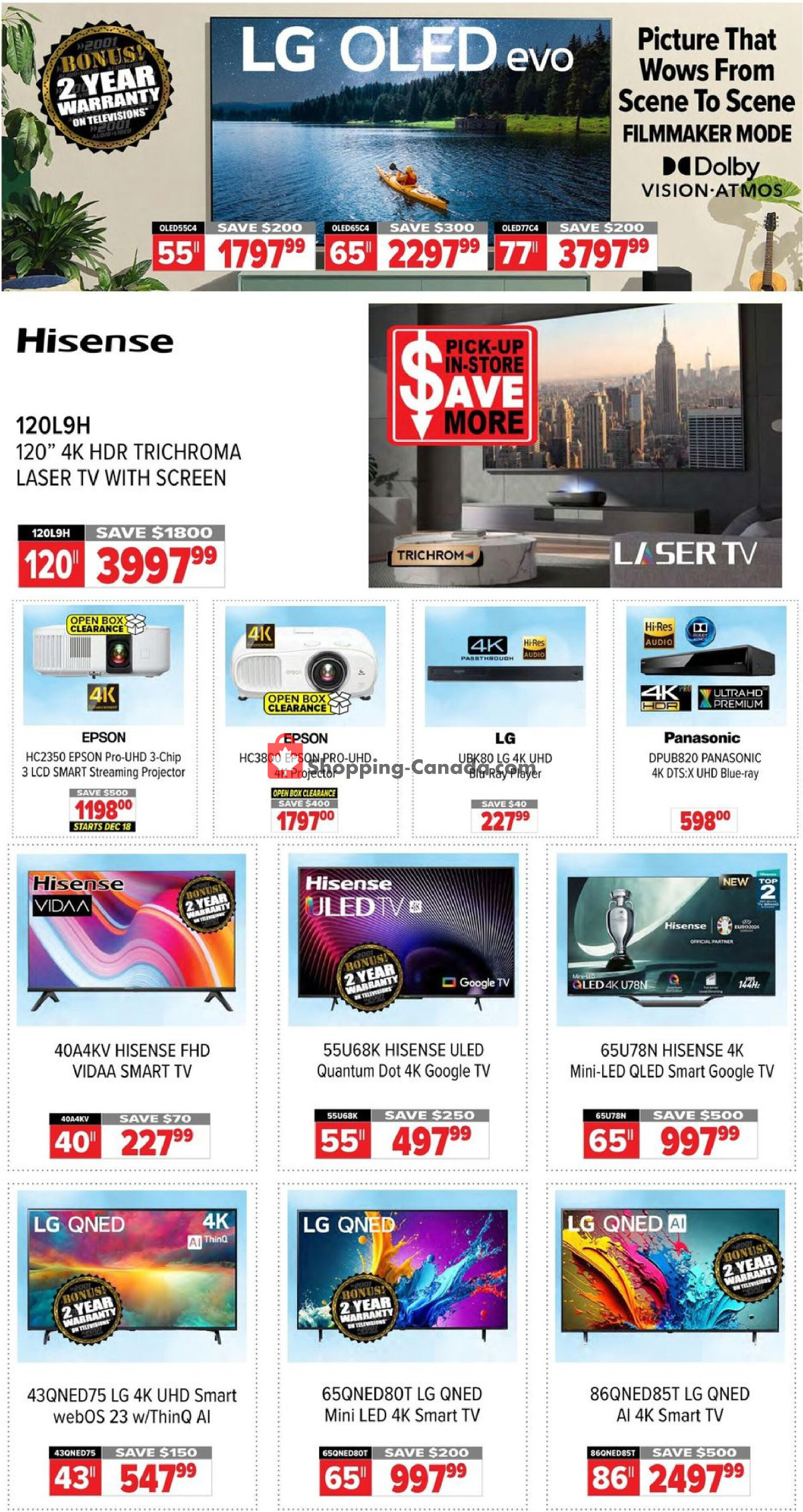 2001 Audio Video flyer from Friday December 13, 2024 to Thursday December 19, 2024 - page 2