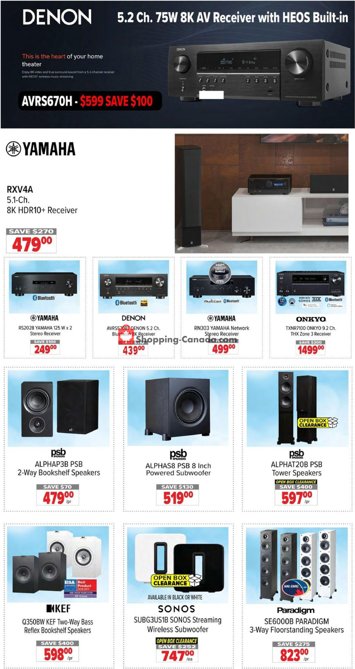 2001 Audio Video flyer from Friday December 13, 2024 to Thursday December 19, 2024 - page 4