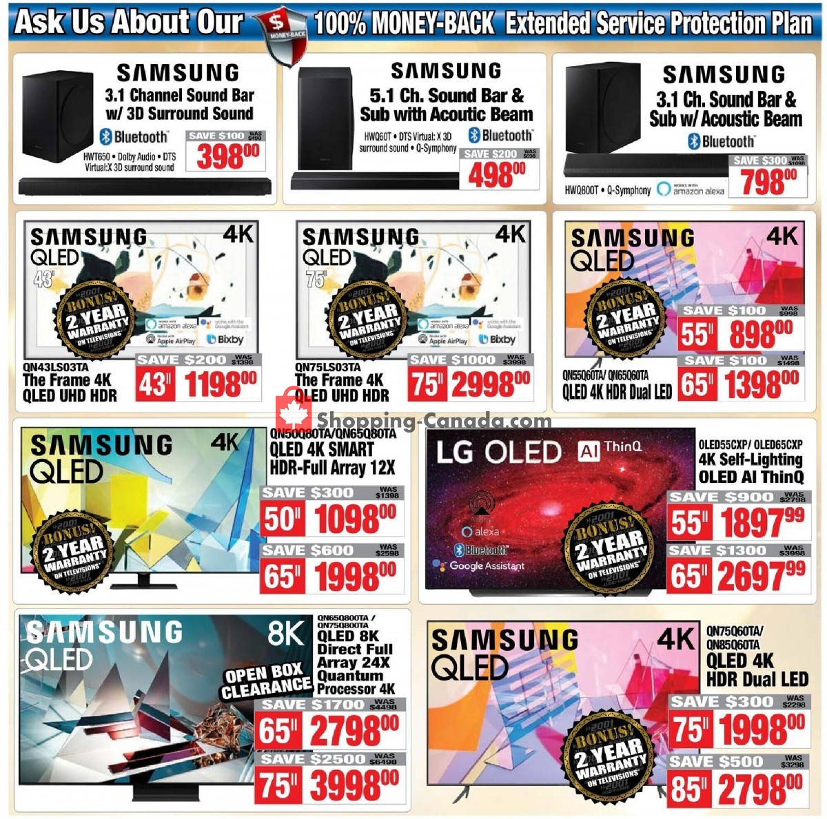 2001 Audio Video flyer from Friday April 23, 2021 to Thursday April 29, 2021 - page 3