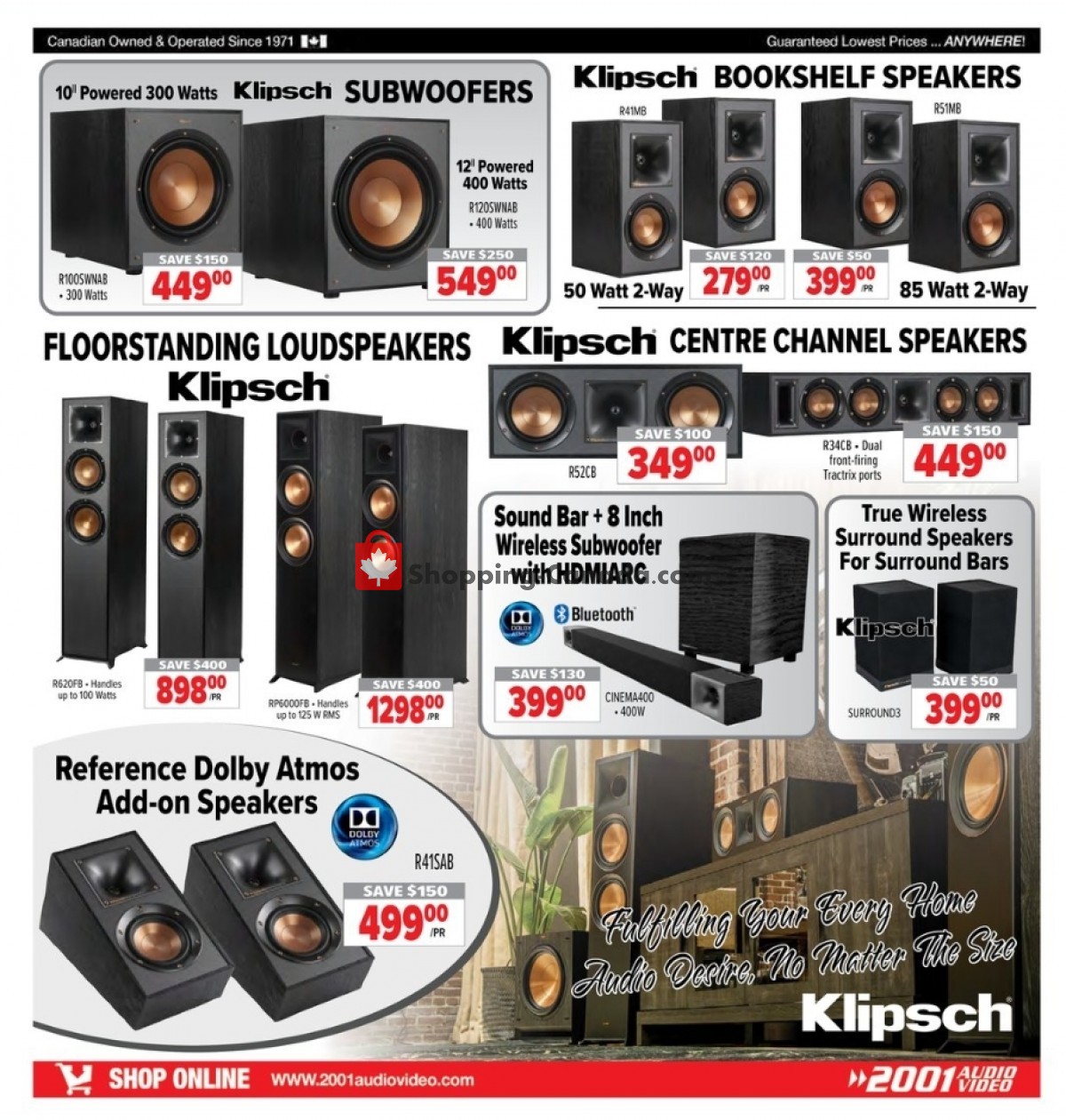 2001 Audio Video flyer from Friday January 20, 2023 to Thursday January 26, 2023 - page 12