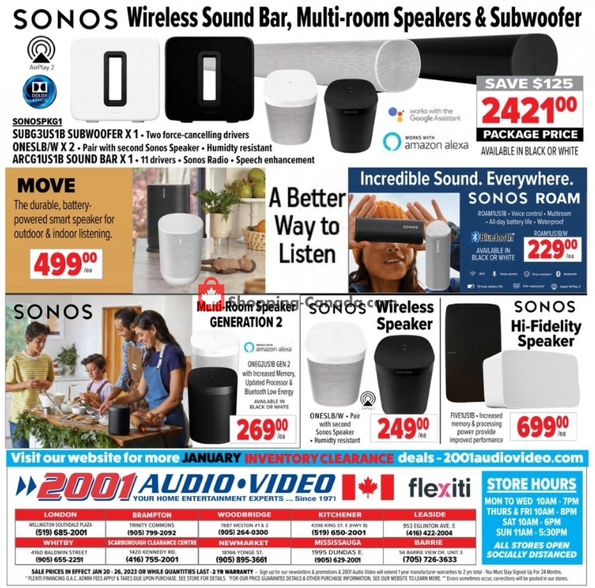 2001 Audio Video flyer from Friday January 20, 2023 to Thursday January 26, 2023 - page 15