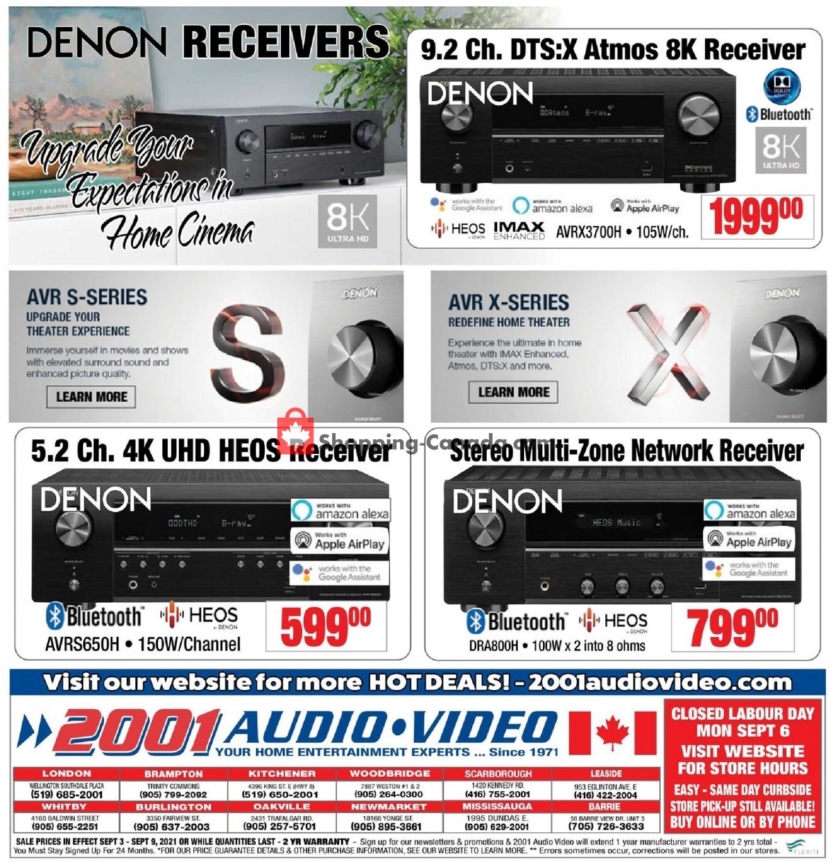 2001 Audio Video flyer from Friday September 3, 2021 to Thursday September 9, 2021 - page 15