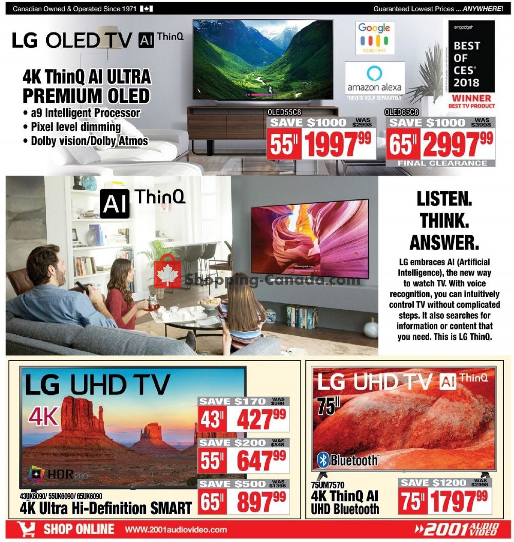 2001 Audio Video flyer from Friday July 12, 2019 to Thursday July 18, 2019 - page 12
