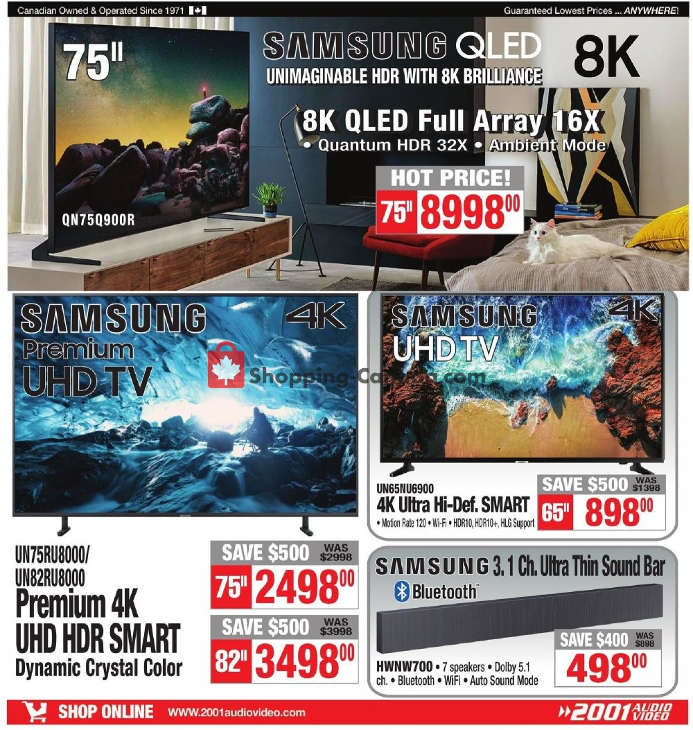 2001 Audio Video flyer from Friday July 12, 2019 to Thursday July 18, 2019 - page 13