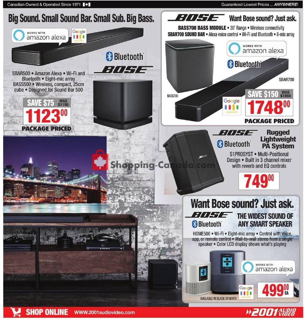 2001 Audio Video flyer from Friday July 12, 2019 to Thursday July 18, 2019 - page 15