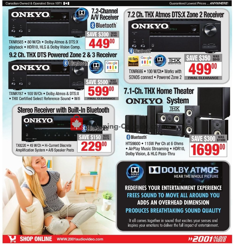 2001 Audio Video flyer from Friday July 12, 2019 to Thursday July 18, 2019 - page 17