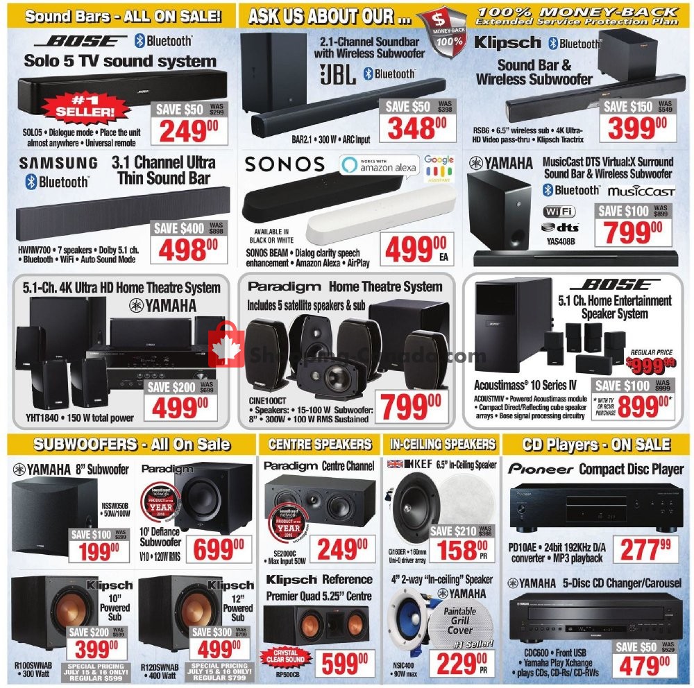 2001 Audio Video flyer from Friday July 12, 2019 to Thursday July 18, 2019 - page 5