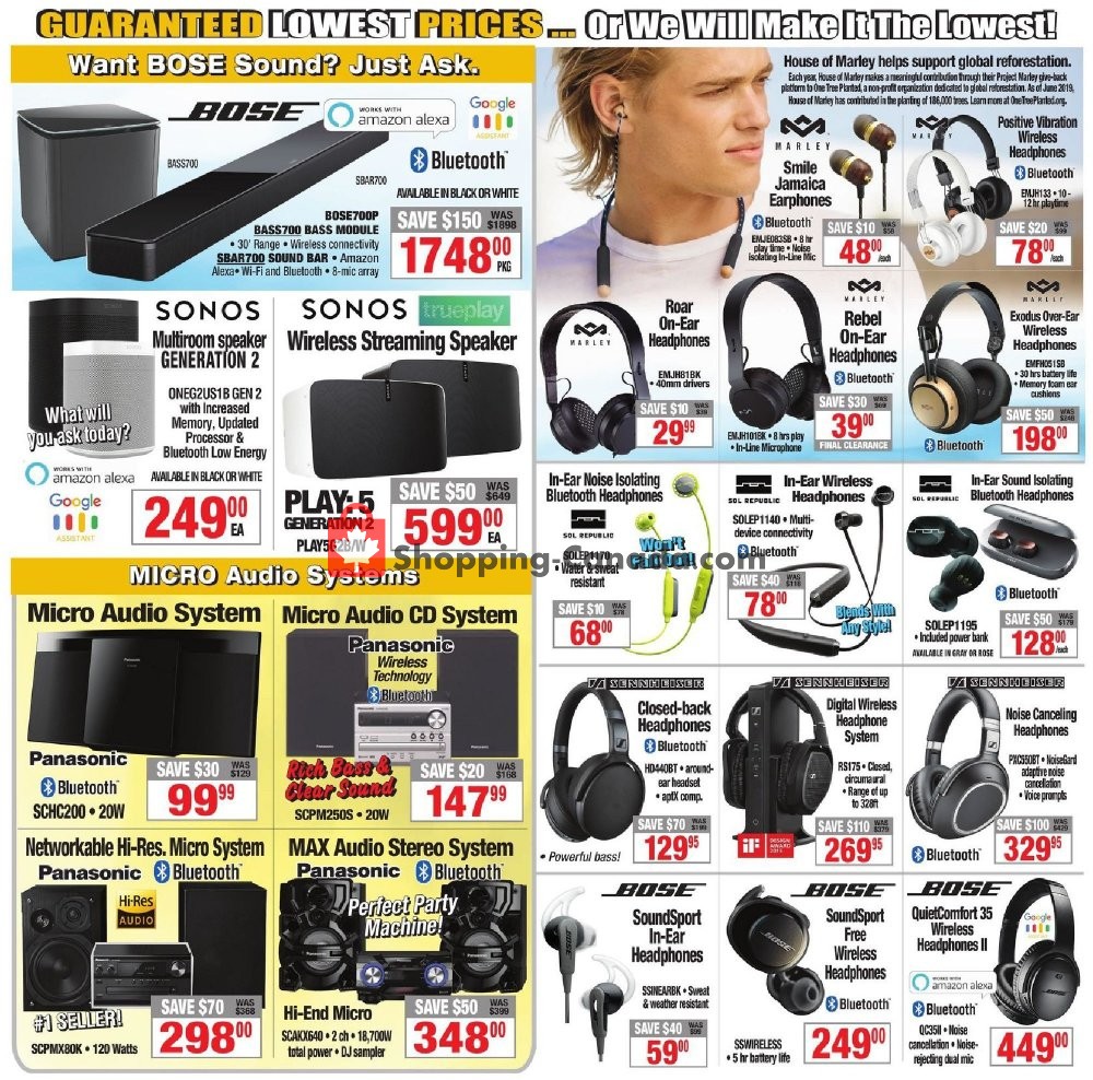 2001 Audio Video flyer from Friday July 12, 2019 to Thursday July 18, 2019 - page 6