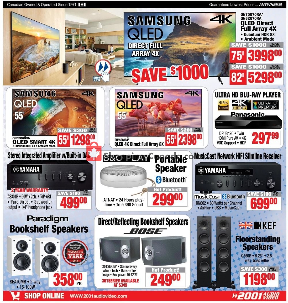2001 Audio Video flyer from Friday July 12, 2019 to Thursday July 18, 2019 - page 9