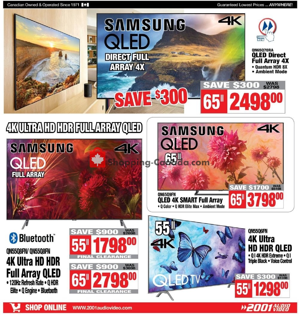 2001 Audio Video flyer from Friday July 19, 2019 to Thursday July 25, 2019 - page 10