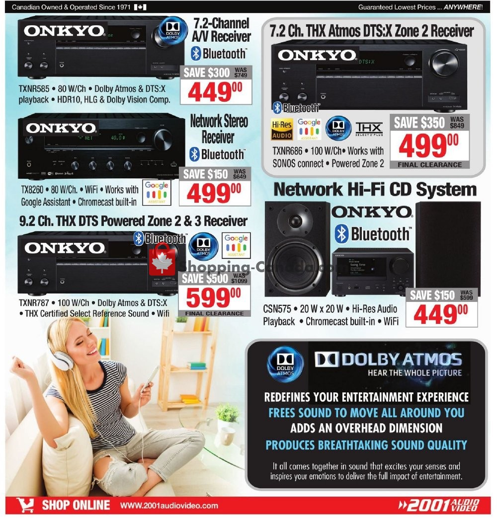 2001 Audio Video flyer from Friday July 19, 2019 to Thursday July 25, 2019 - page 17