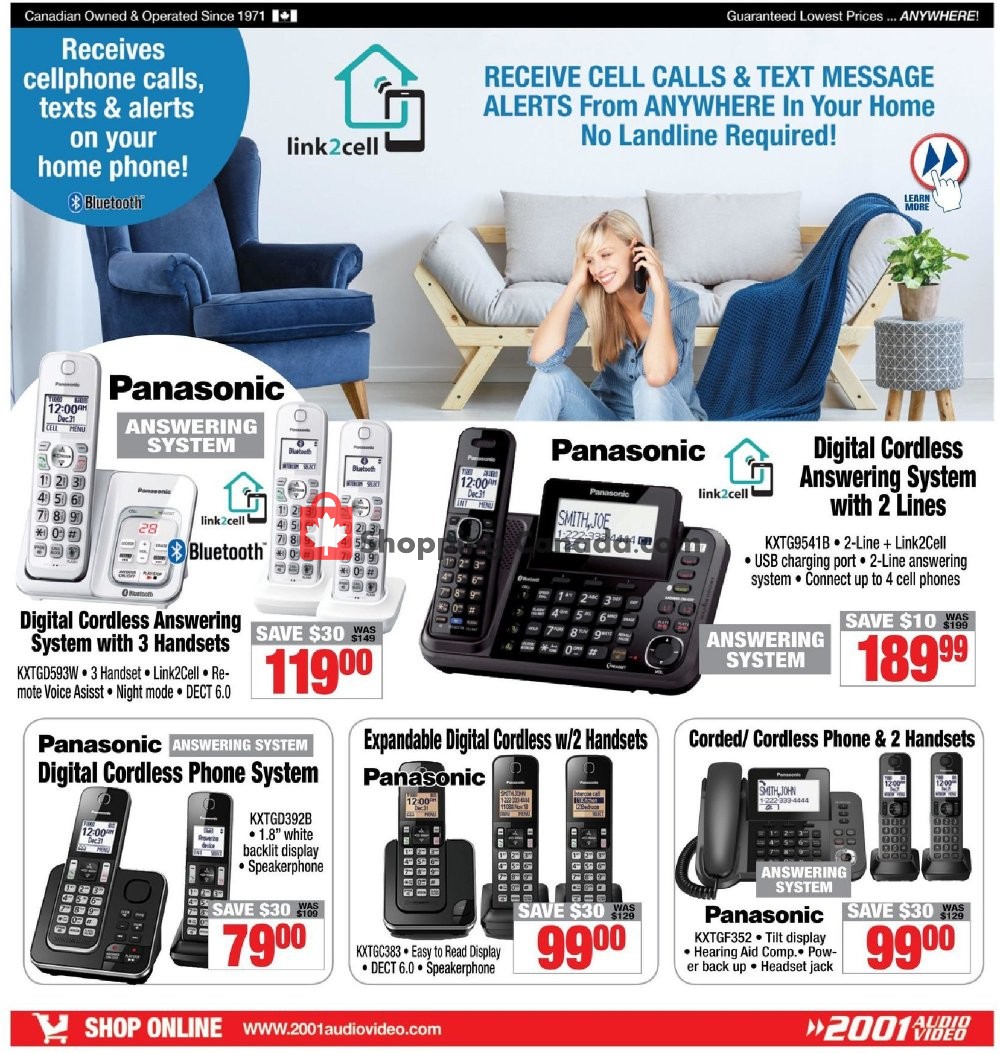 2001 Audio Video flyer from Friday July 19, 2019 to Thursday July 25, 2019 - page 20