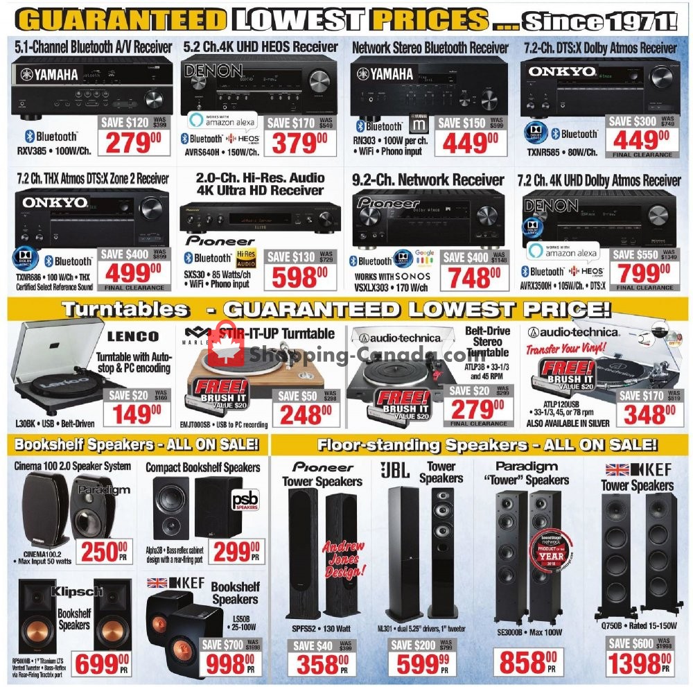 2001 Audio Video flyer from Friday July 19, 2019 to Thursday July 25, 2019 - page 4