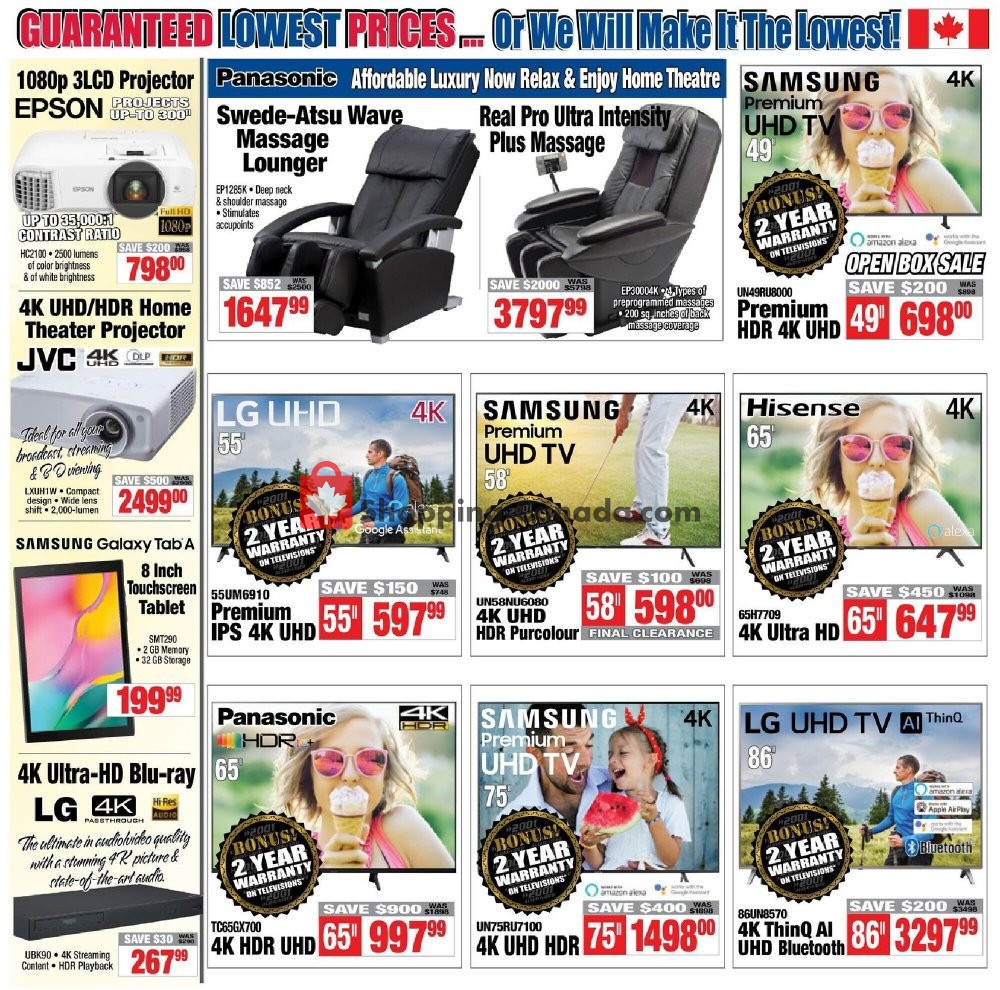 2001 Audio Video flyer from Friday July 10, 2020 to Thursday July 16, 2020 - page 2