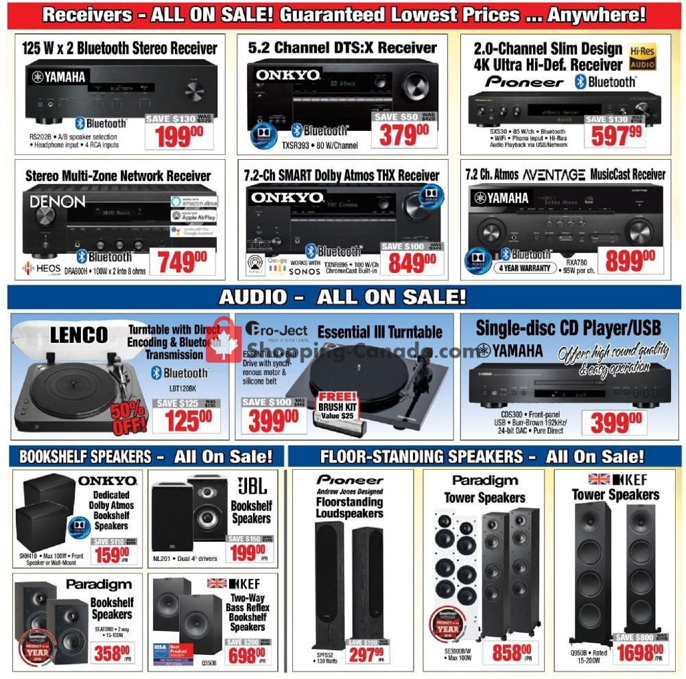 2001 Audio Video flyer from Friday July 10, 2020 to Thursday July 16, 2020 - page 4