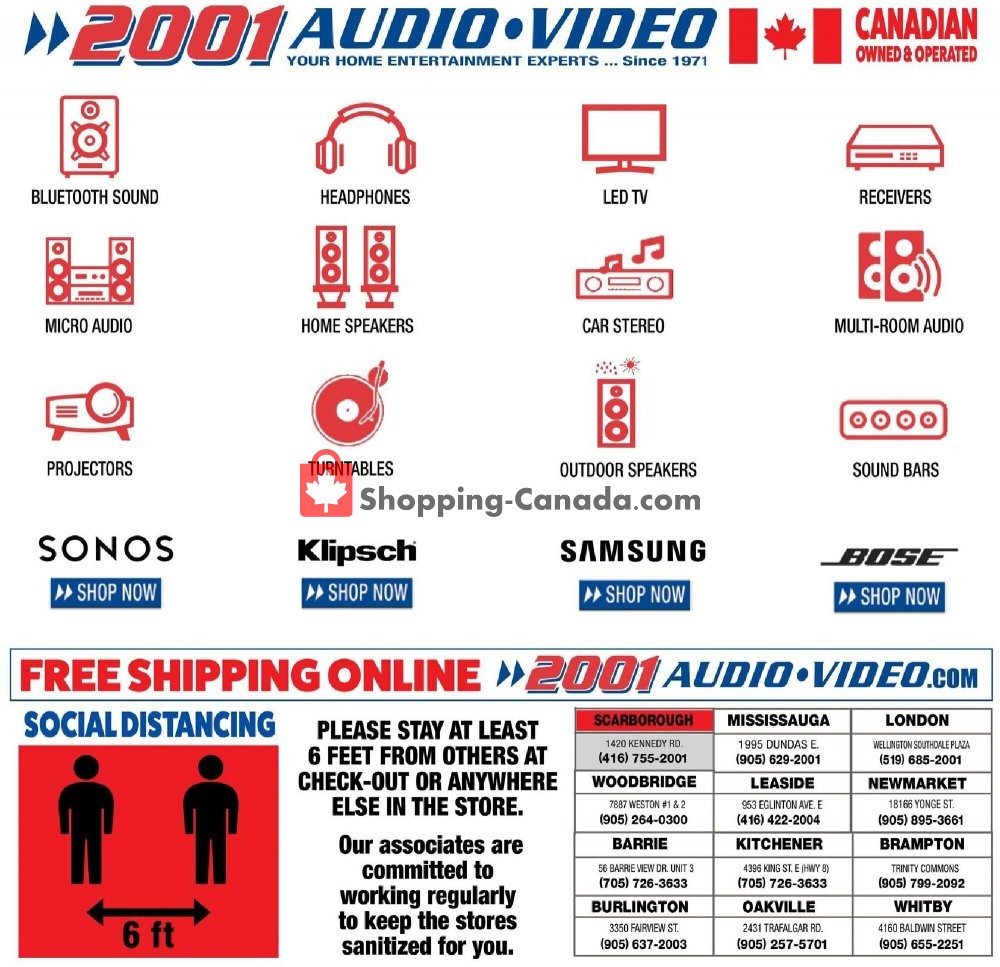 2001 Audio Video flyer from Friday July 10, 2020 to Thursday July 16, 2020 - page 9