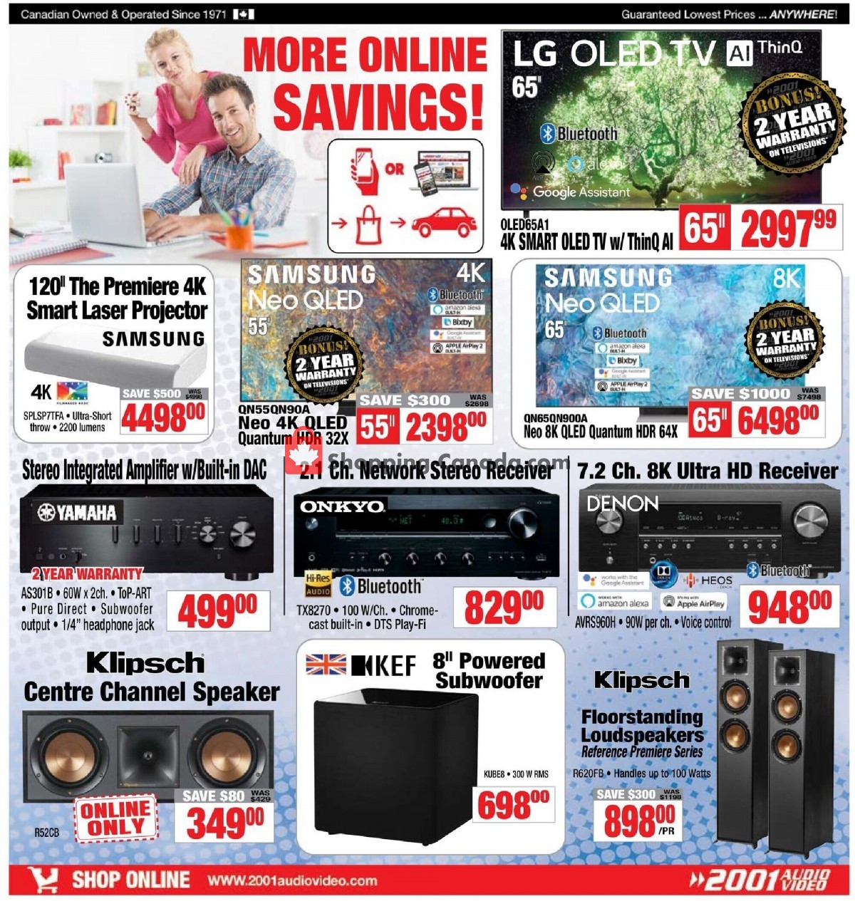 2001 Audio Video flyer from Friday July 16, 2021 to Thursday July 22, 2021 - page 8