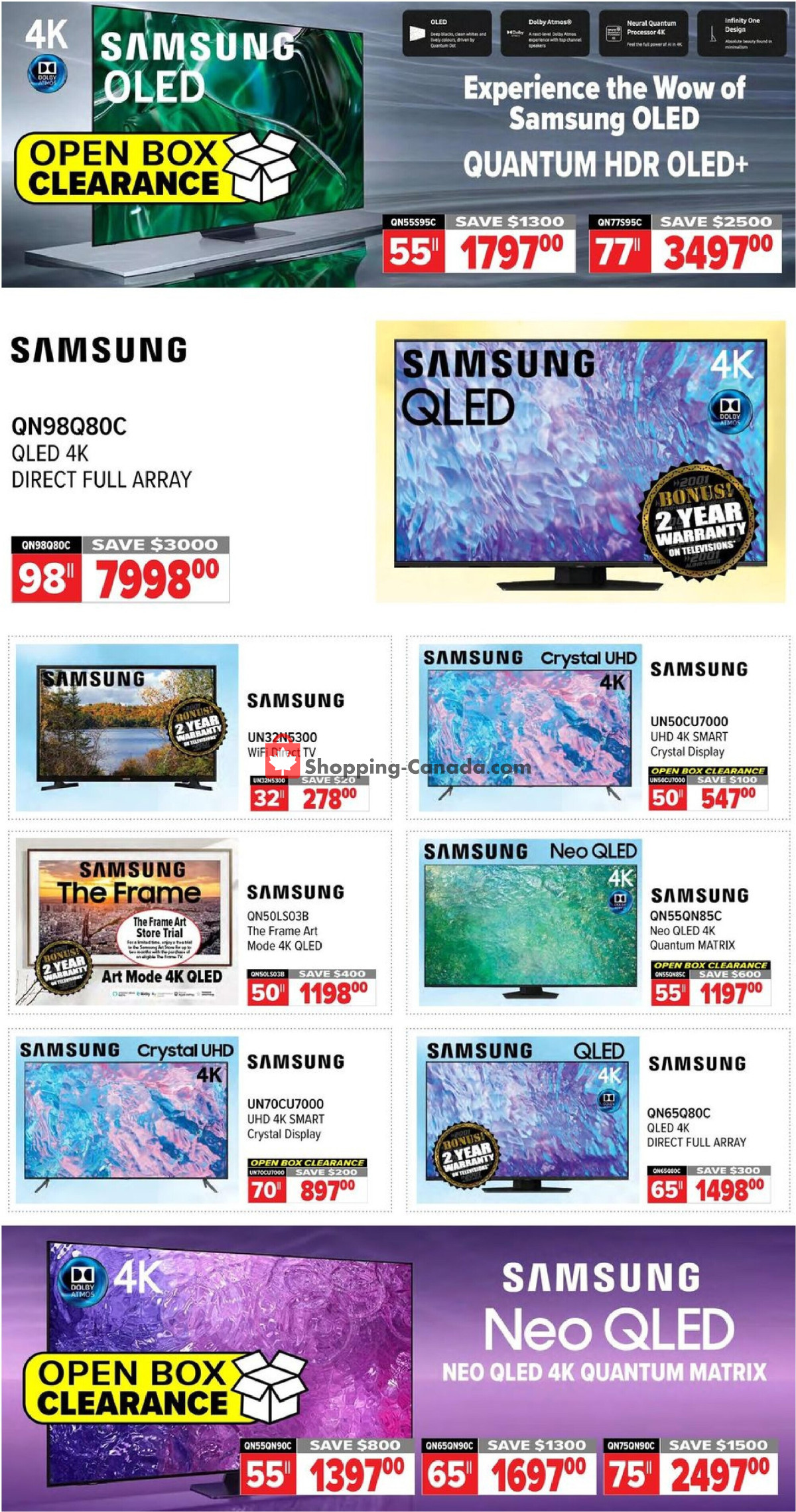 2001 Audio Video flyer from Friday April 26, 2024 to Thursday May 2, 2024 - page 3