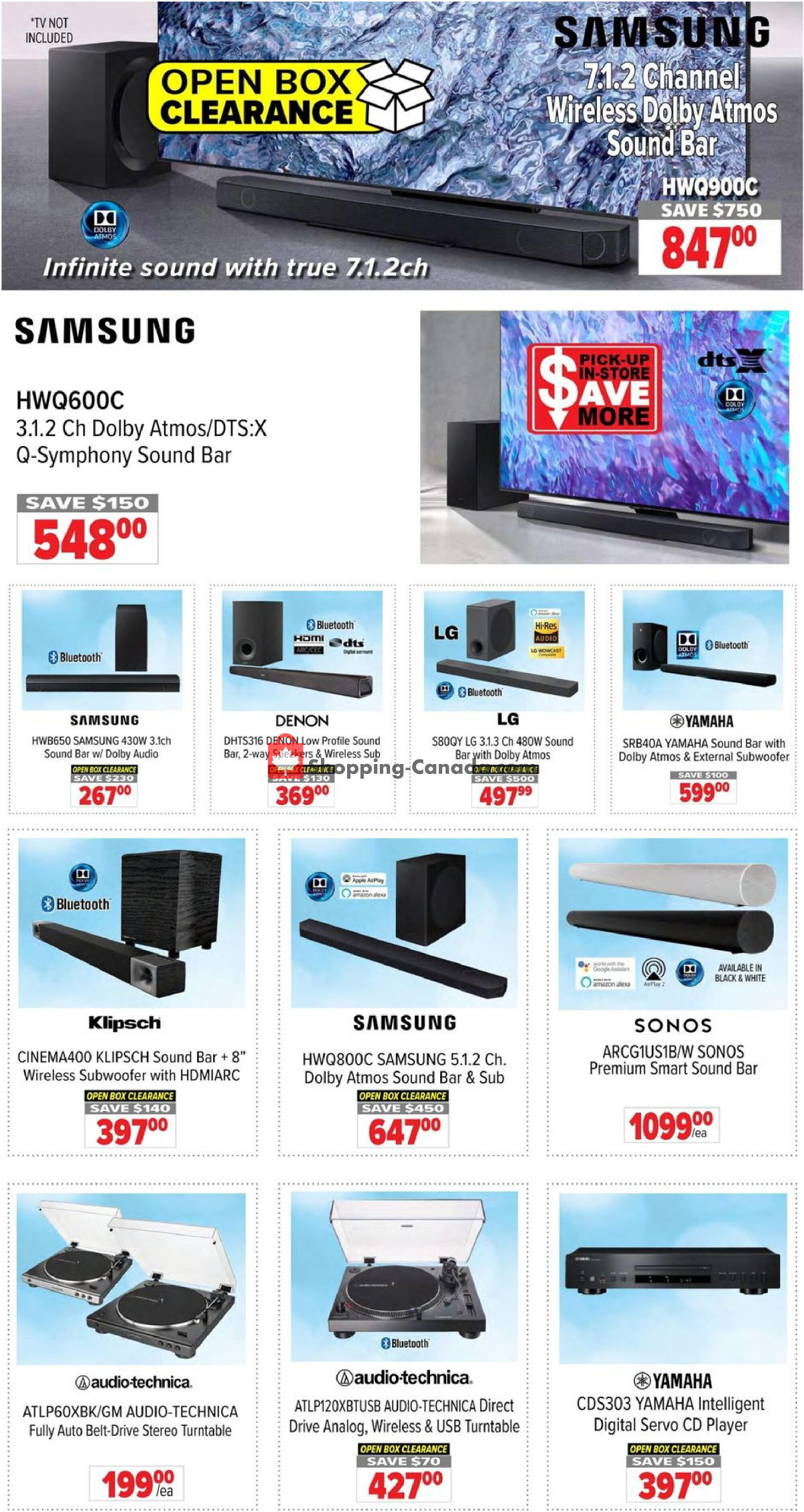 2001 Audio Video flyer from Friday April 26, 2024 to Thursday May 2, 2024 - page 5