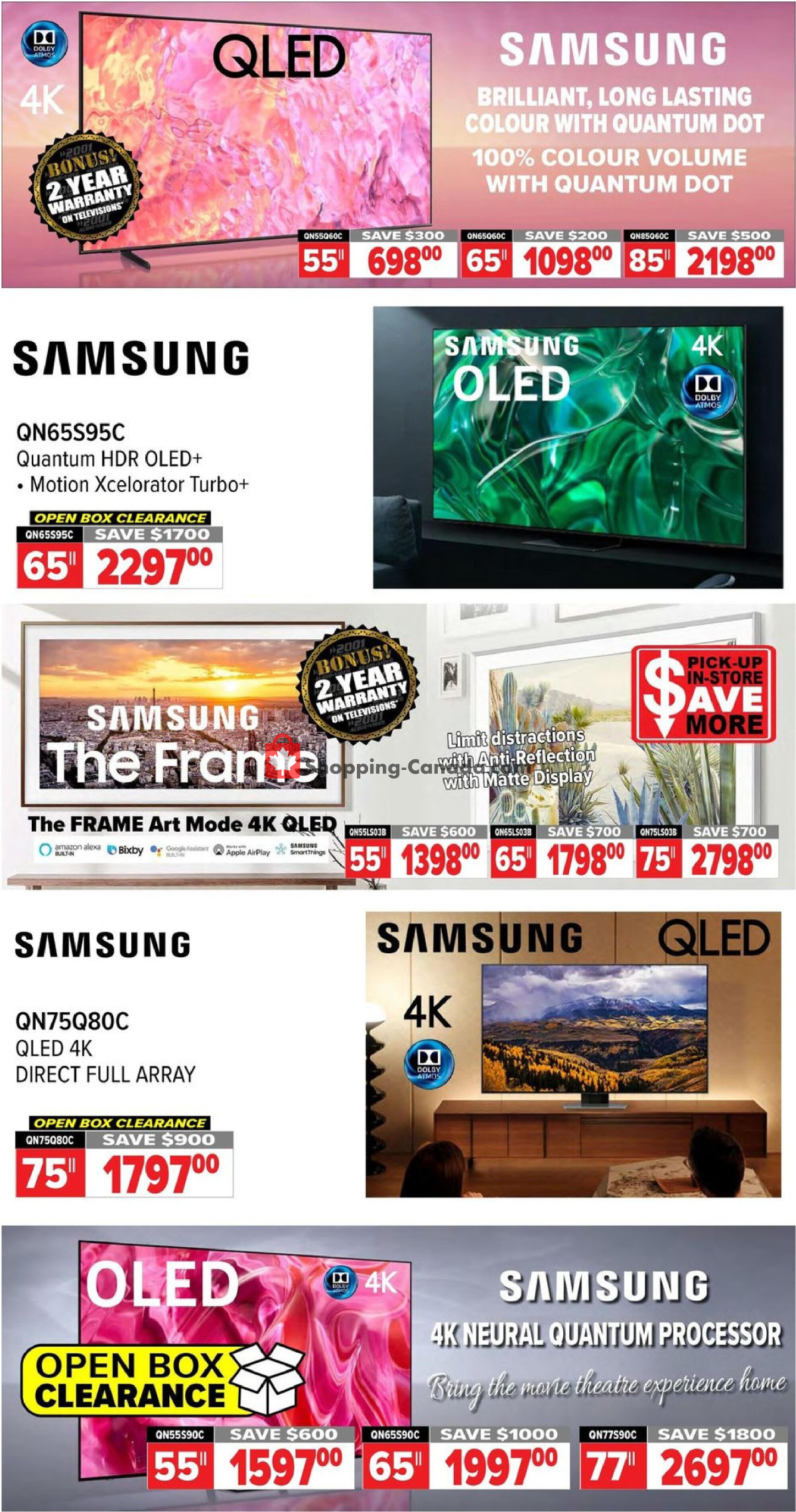 2001 Audio Video flyer from Friday April 26, 2024 to Thursday May 2, 2024 - page 8