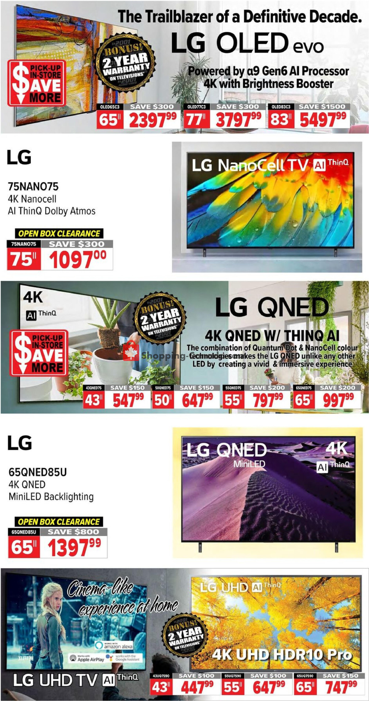 2001 Audio Video flyer from Friday April 26, 2024 to Thursday May 2, 2024 - page 9