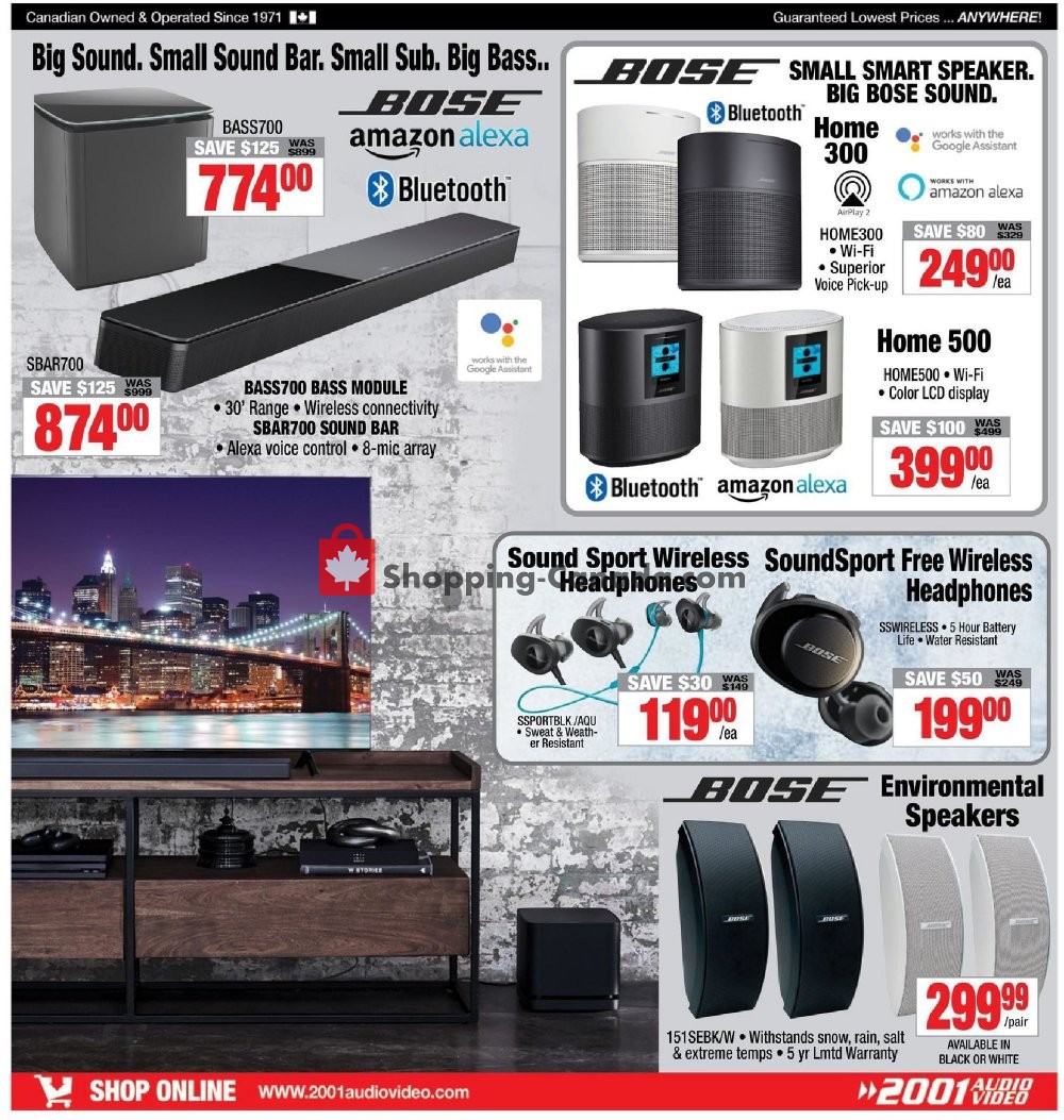 2001 Audio Video flyer from Friday May 29, 2020 to Thursday June 11, 2020 - page 7