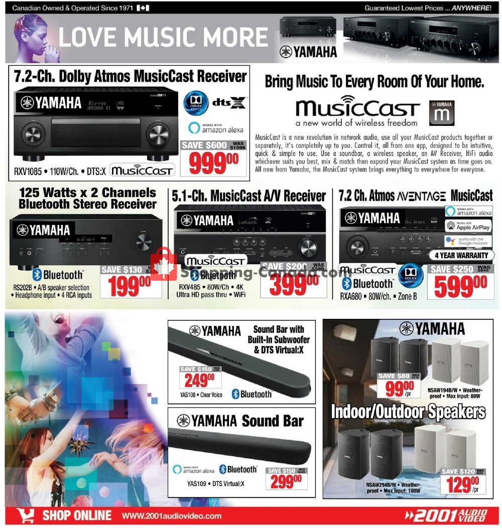 2001 Audio Video flyer from Friday May 29, 2020 to Thursday June 11, 2020 - page 8