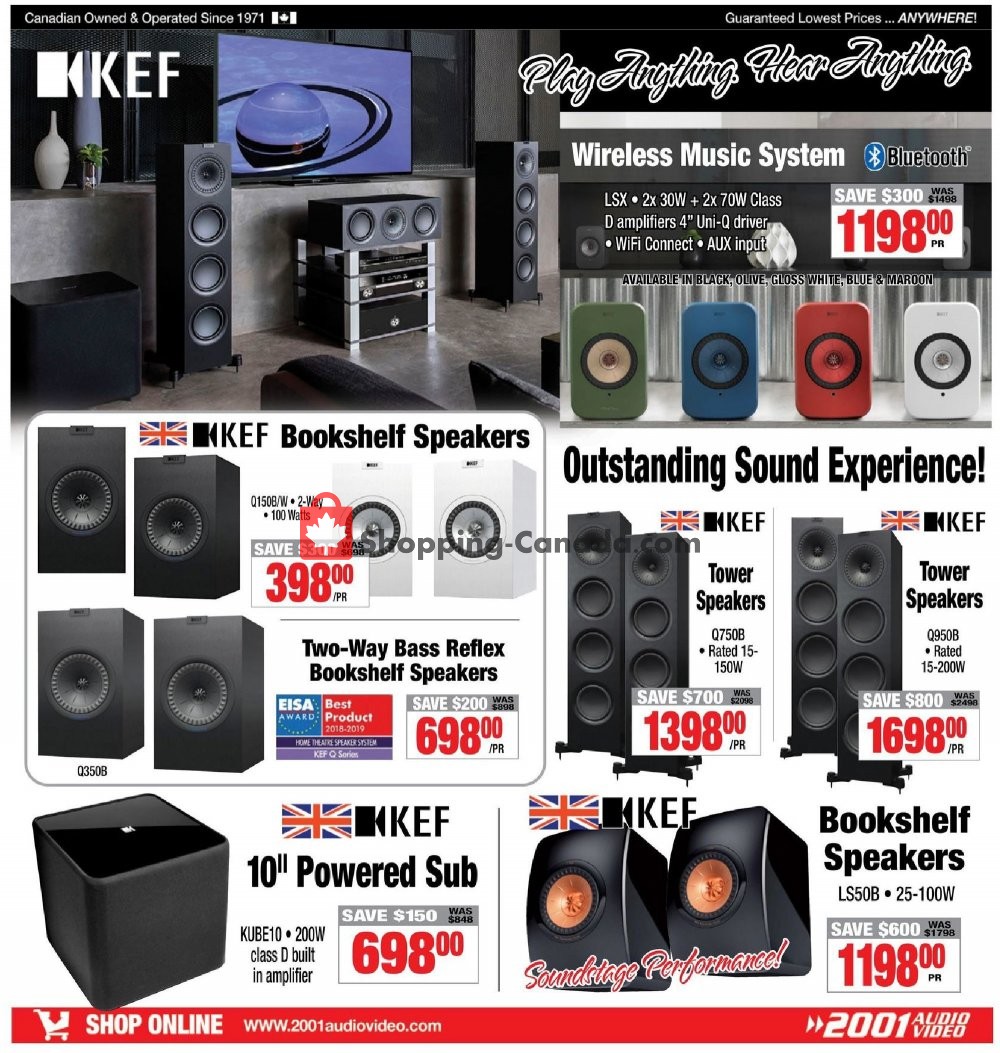 2001 Audio Video flyer from Friday May 29, 2020 to Thursday June 11, 2020 - page 9