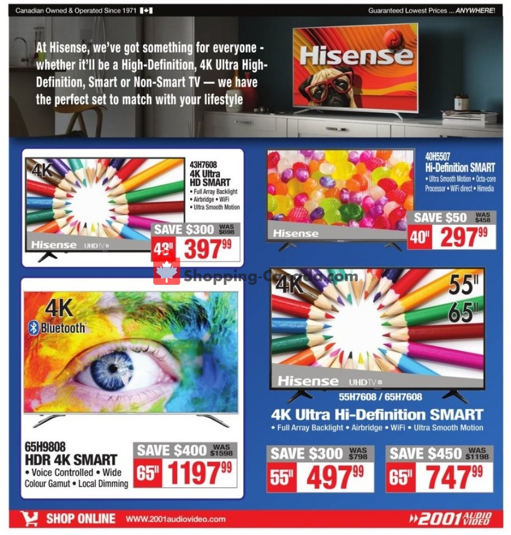 2001 Audio Video flyer from Friday May 3, 2019 to Thursday May 9, 2019 - page 12