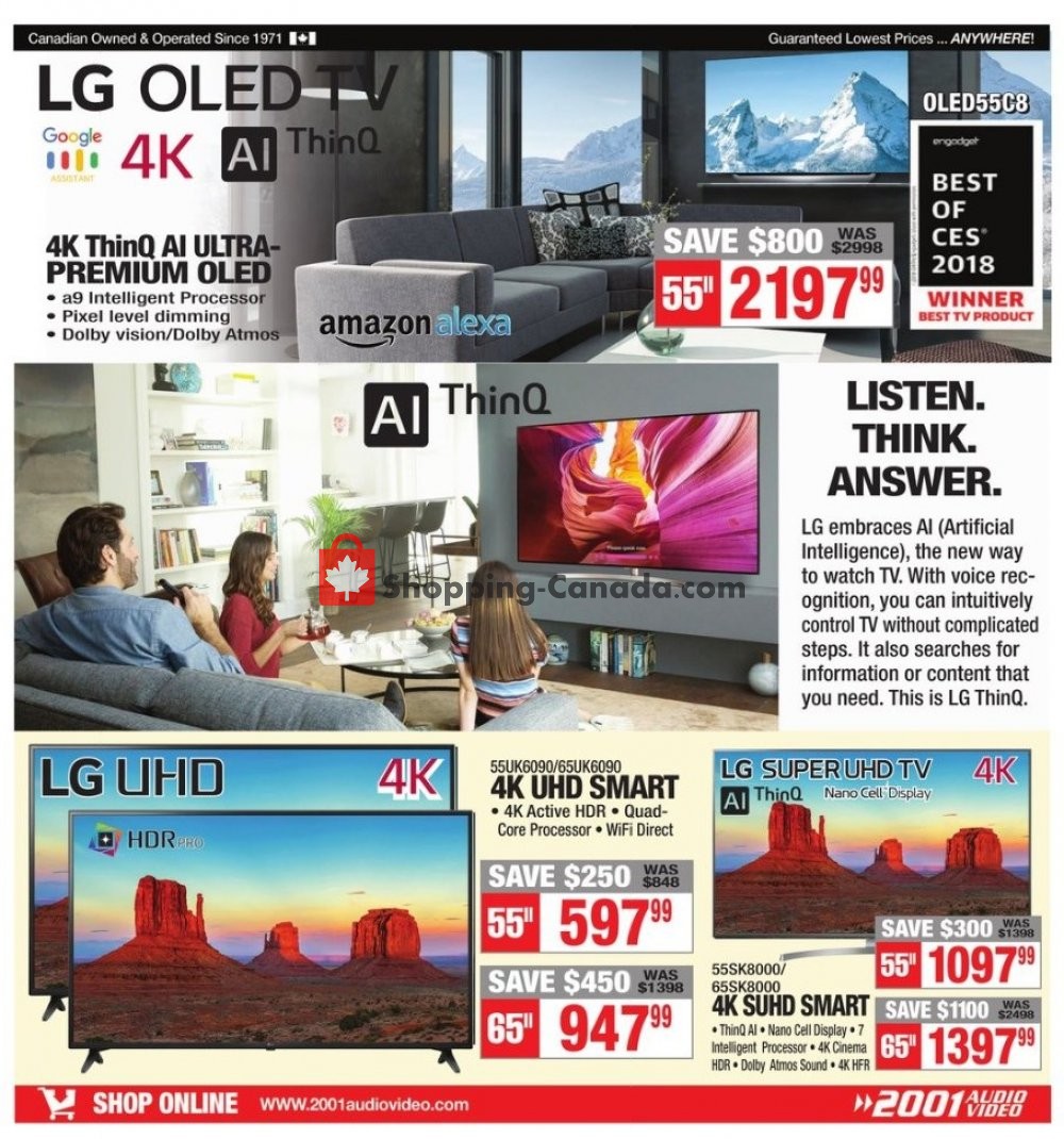 2001 Audio Video flyer from Friday May 3, 2019 to Thursday May 9, 2019 - page 14