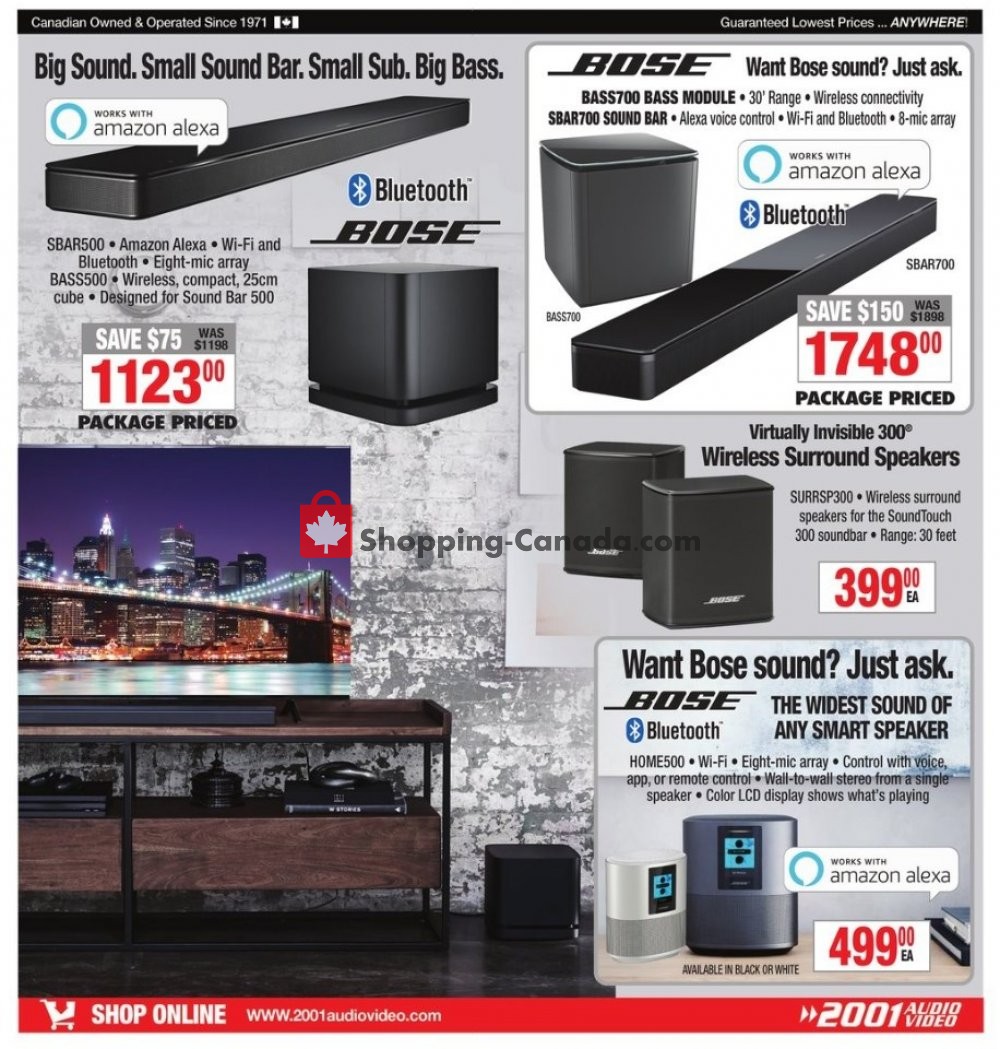 2001 Audio Video flyer from Friday May 3, 2019 to Thursday May 9, 2019 - page 16