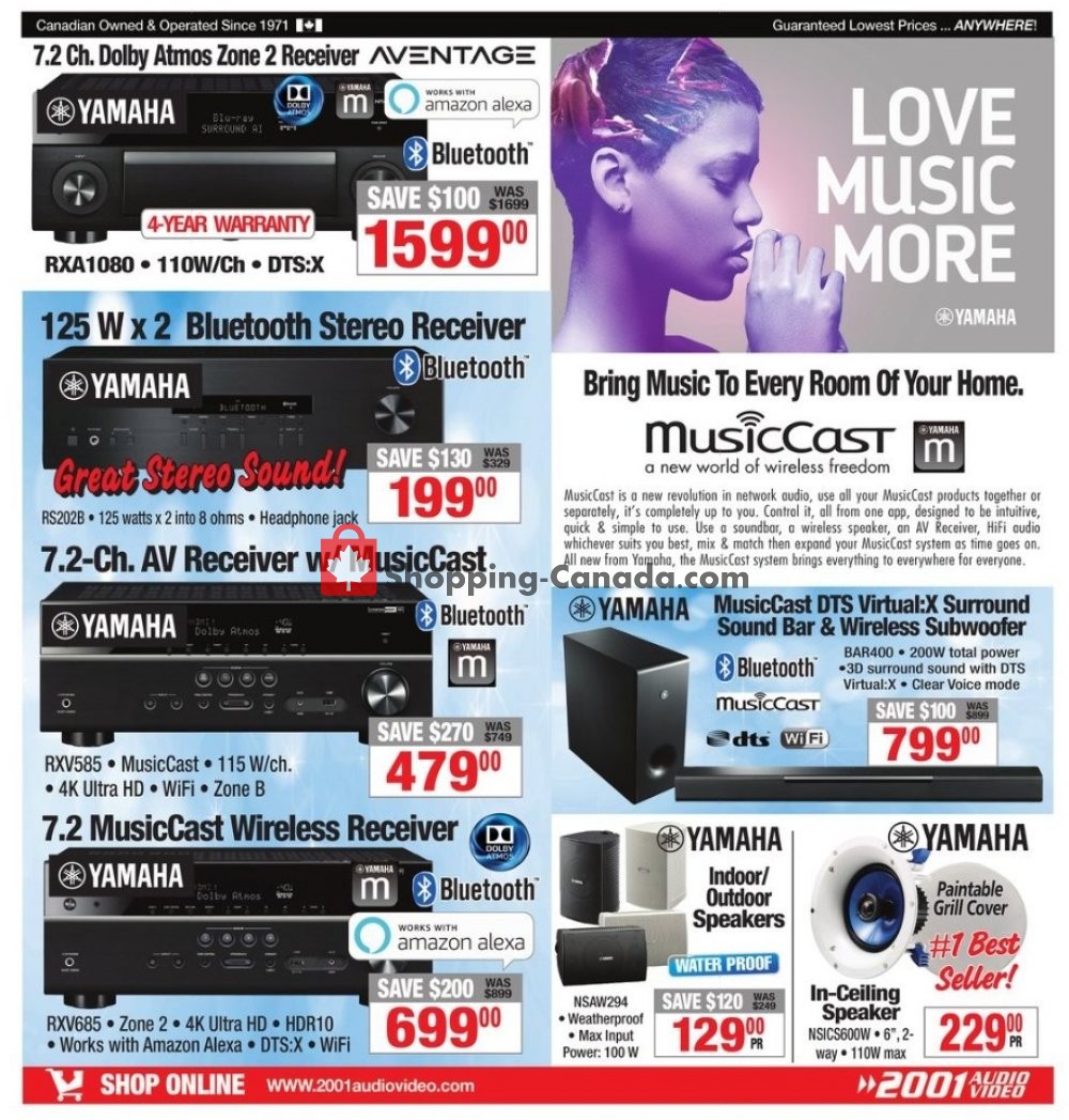 2001 Audio Video flyer from Friday May 3, 2019 to Thursday May 9, 2019 - page 17