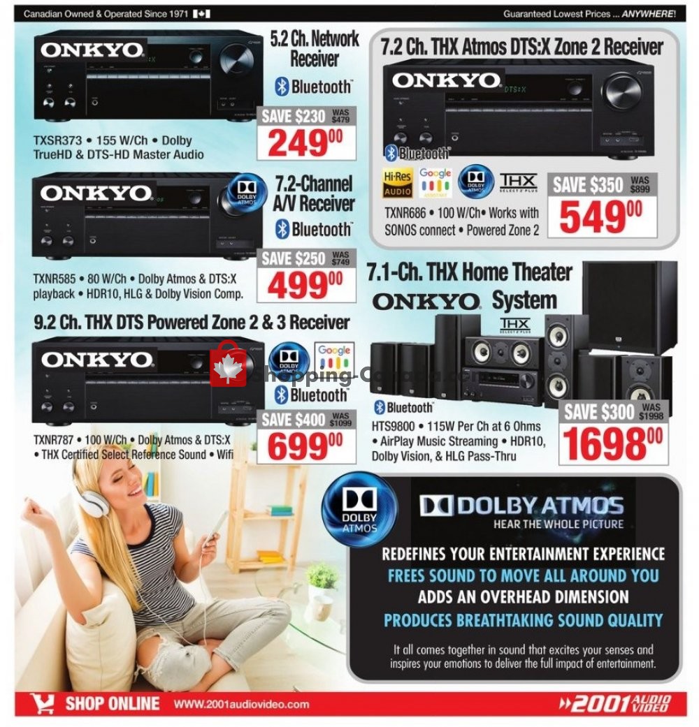 2001 Audio Video flyer from Friday May 3, 2019 to Thursday May 9, 2019 - page 18