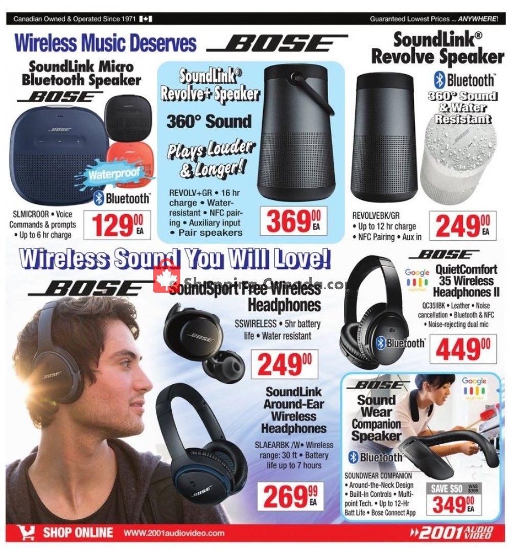2001 Audio Video flyer from Friday May 3, 2019 to Thursday May 9, 2019 - page 21