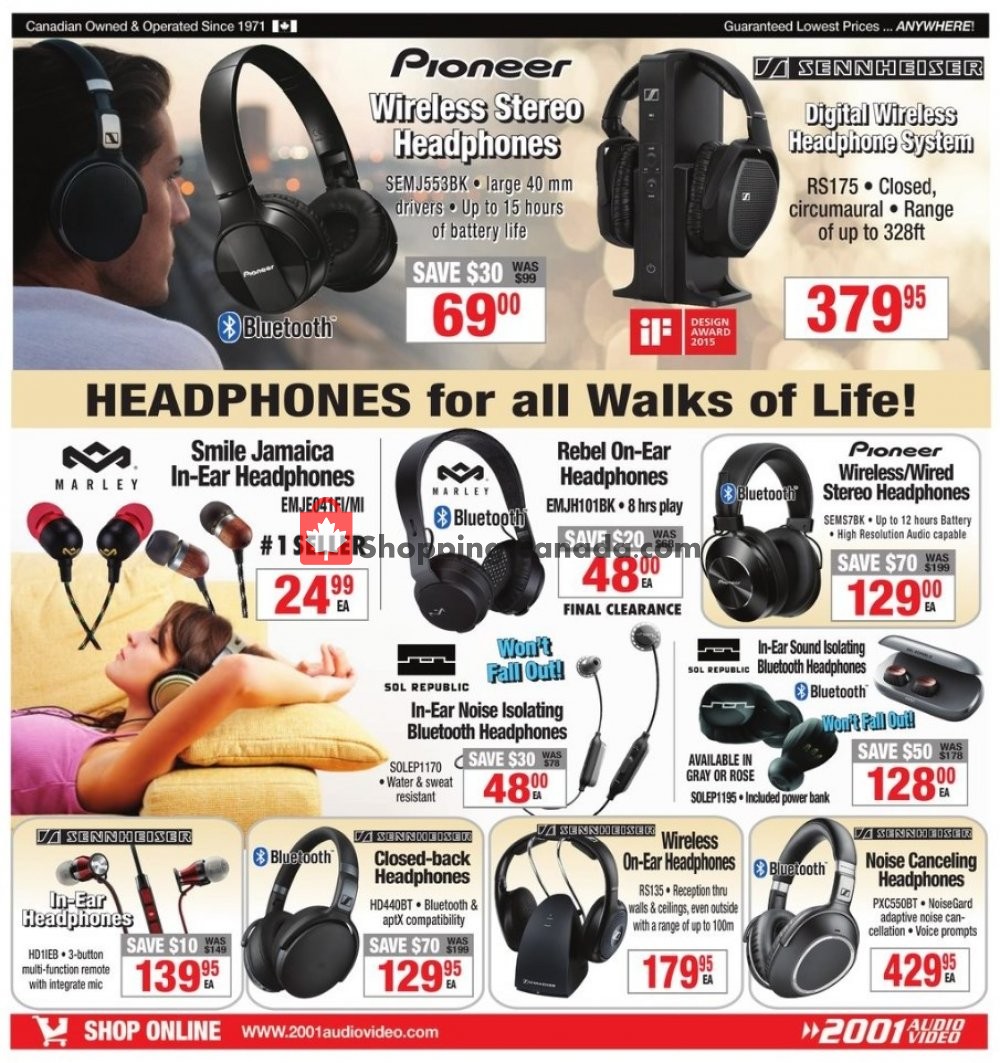 2001 Audio Video flyer from Friday May 3, 2019 to Thursday May 9, 2019 - page 22