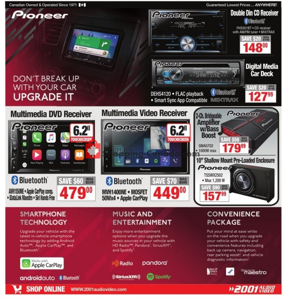 2001 Audio Video flyer from Friday May 3, 2019 to Thursday May 9, 2019 - page 23