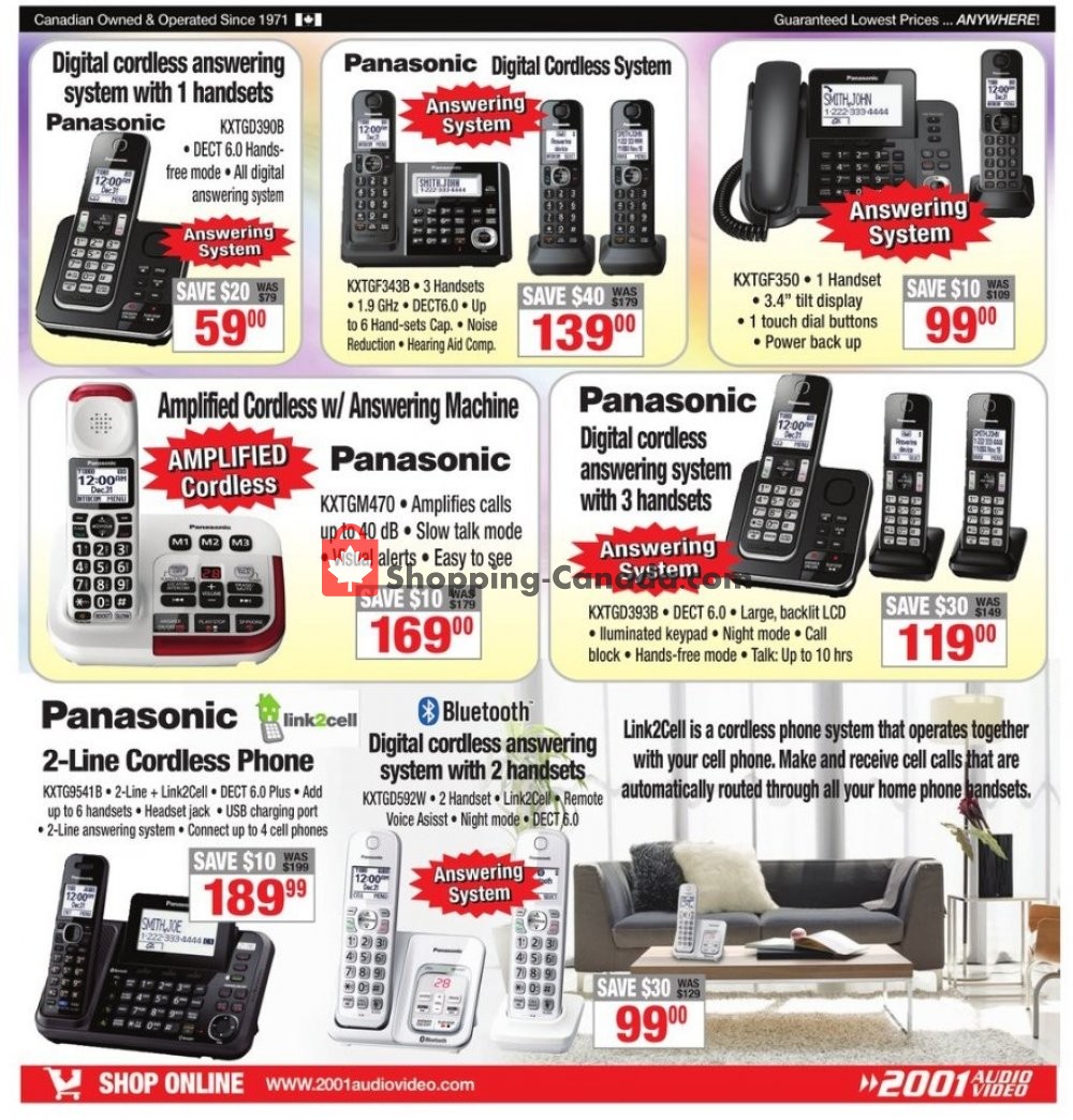 2001 Audio Video flyer from Friday May 3, 2019 to Thursday May 9, 2019 - page 24
