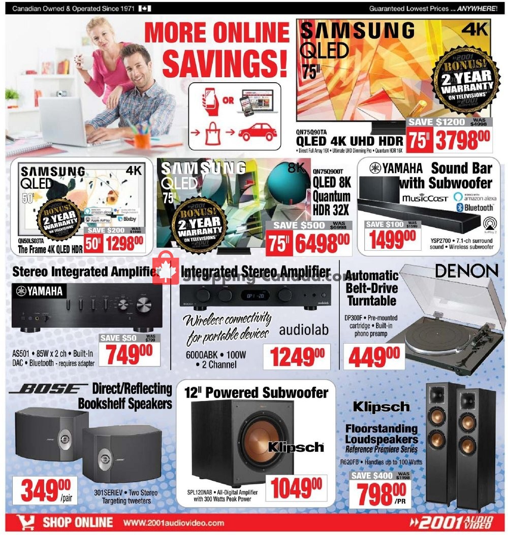 2001 Audio Video flyer from Friday January 22, 2021 to Thursday January 28, 2021 - page 5