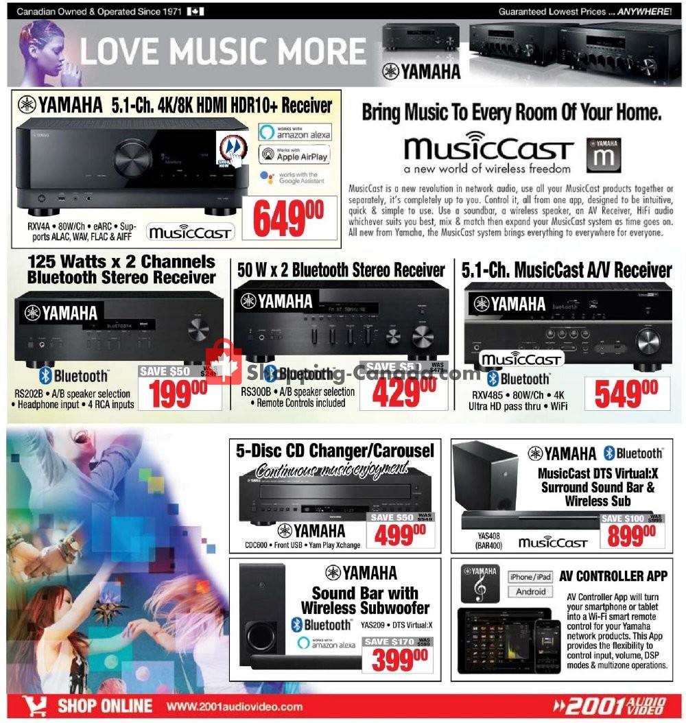 2001 Audio Video flyer from Friday January 22, 2021 to Thursday January 28, 2021 - page 8